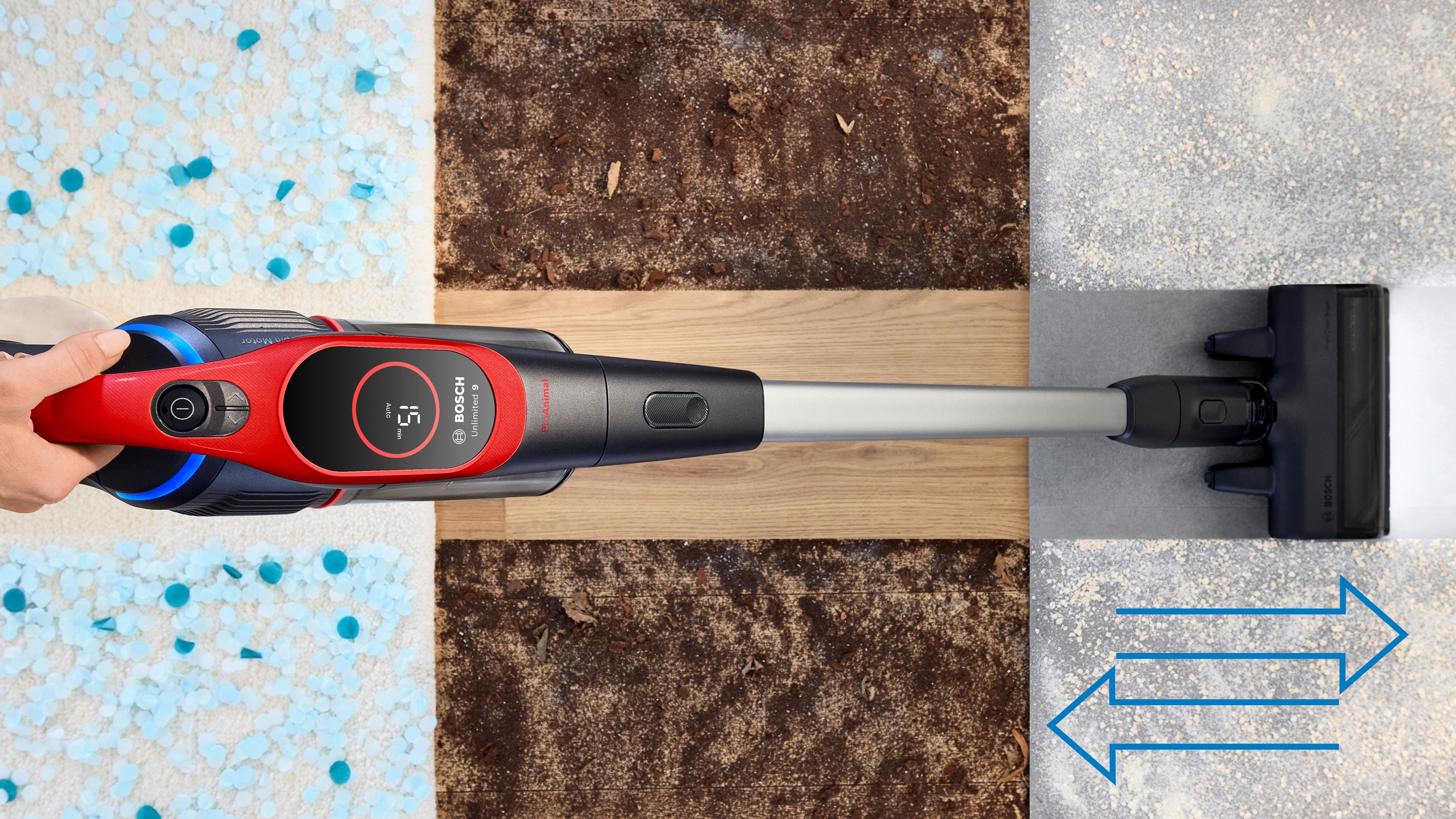 Štapni usisivač na baterije ProAnimal Unlimited 9 BBS931PET