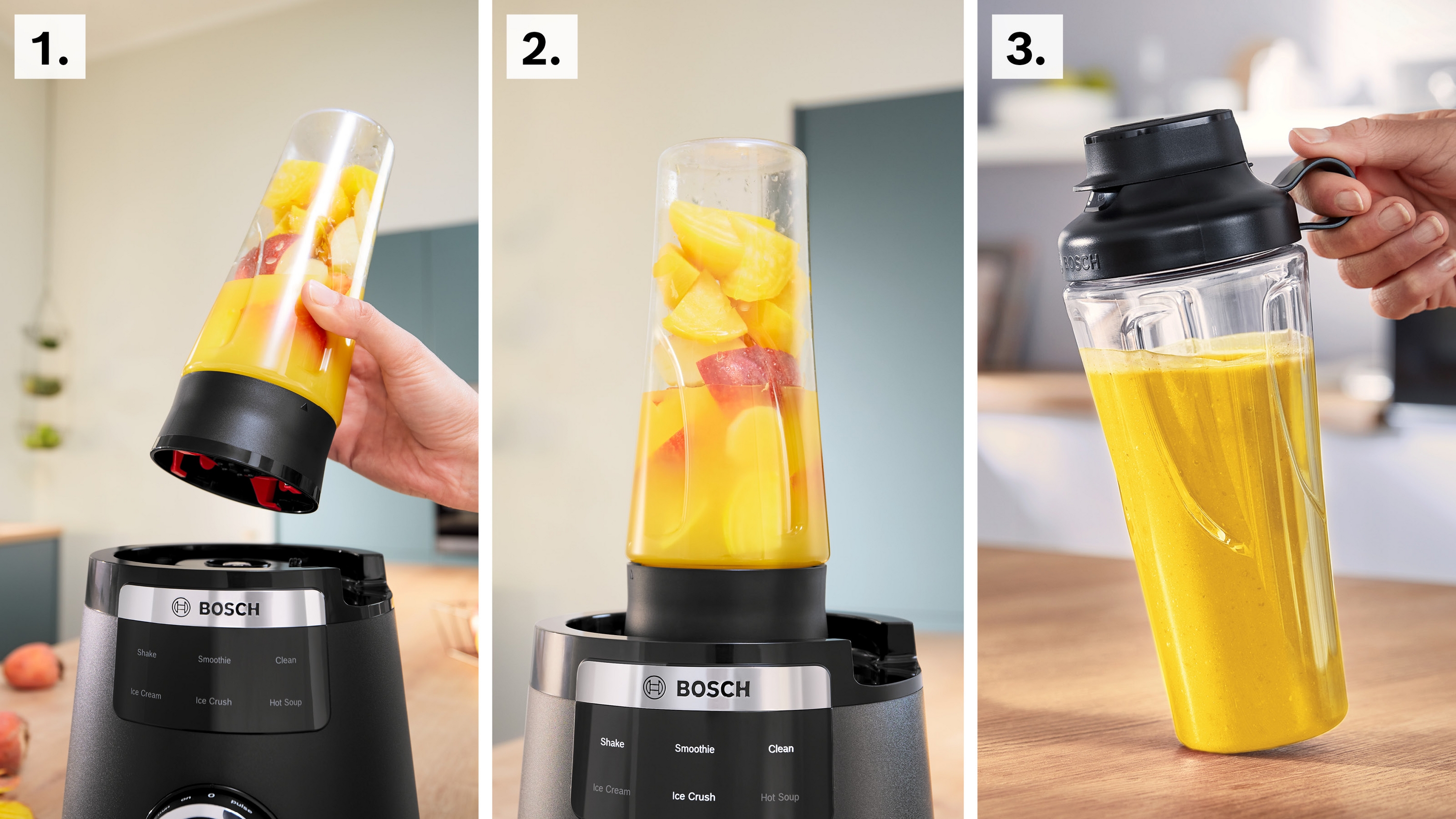 Blender visoke brzine VitaPower Serija 6 1800 W crna MMB6652B