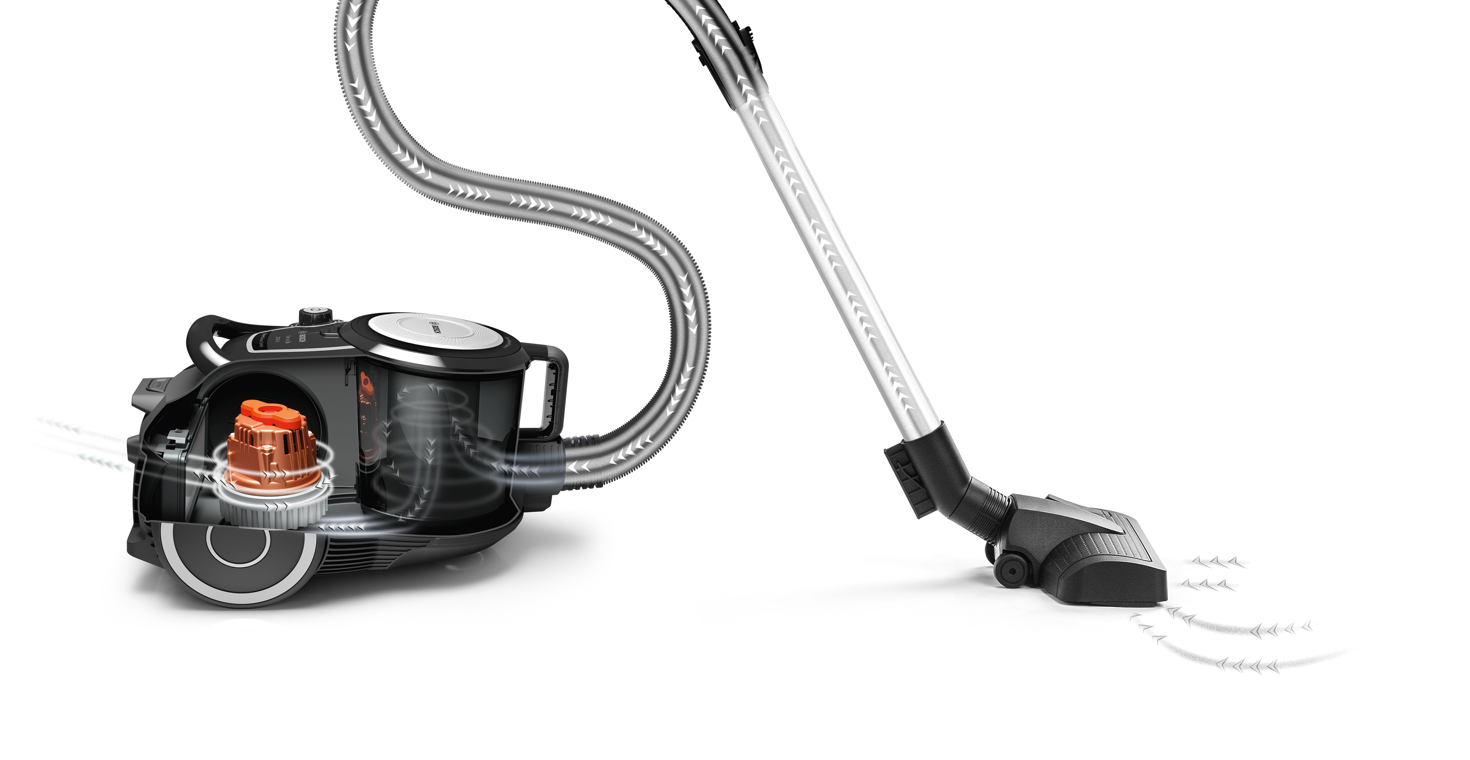 Usisivač s posudom bez kese ProSilence Serija 6 BGS41SIL66