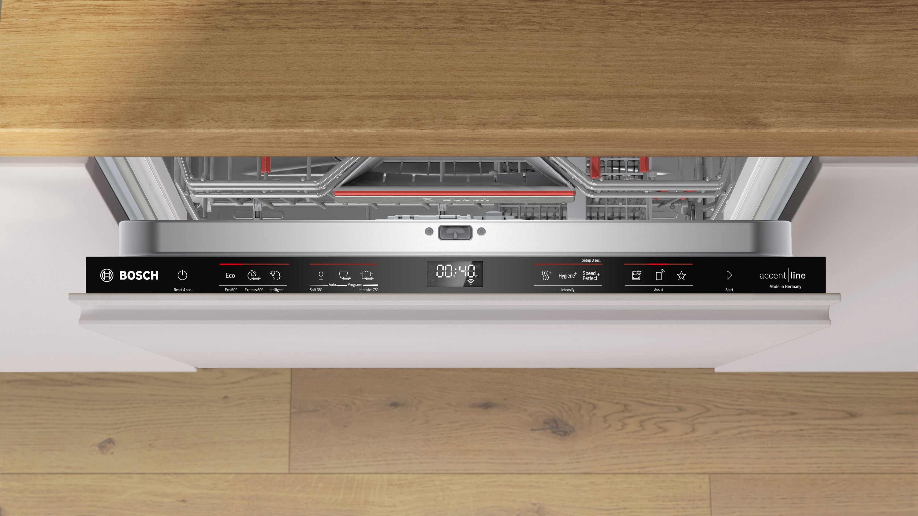 Ugradna mašina za pranje sudova XXL accent line Serija 8 SBH8TB800E 60 cm SMD6ZB802E