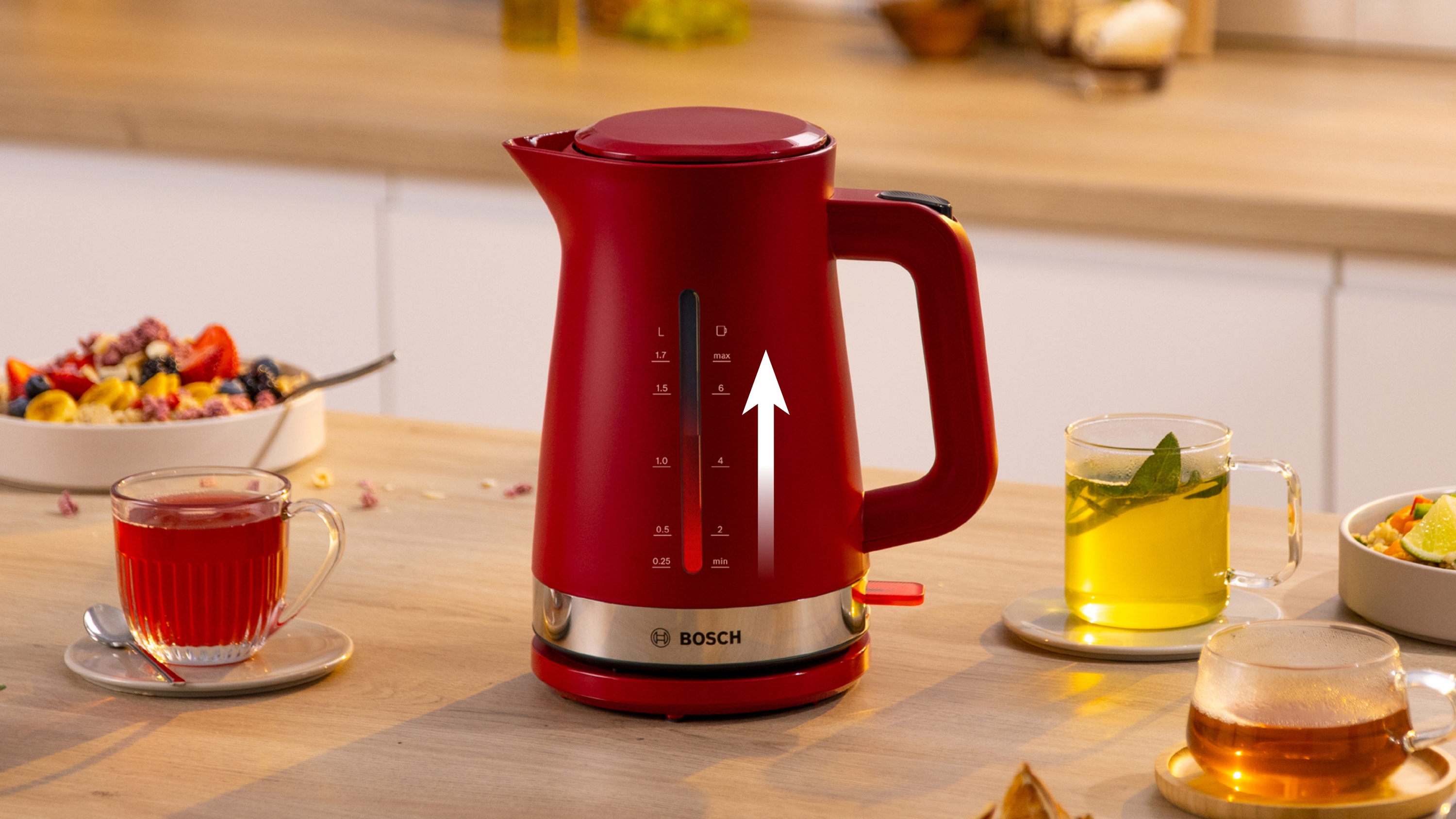Kuvalo za vodu MyMoment Serija 4 1.7 l crvena TWK4M224