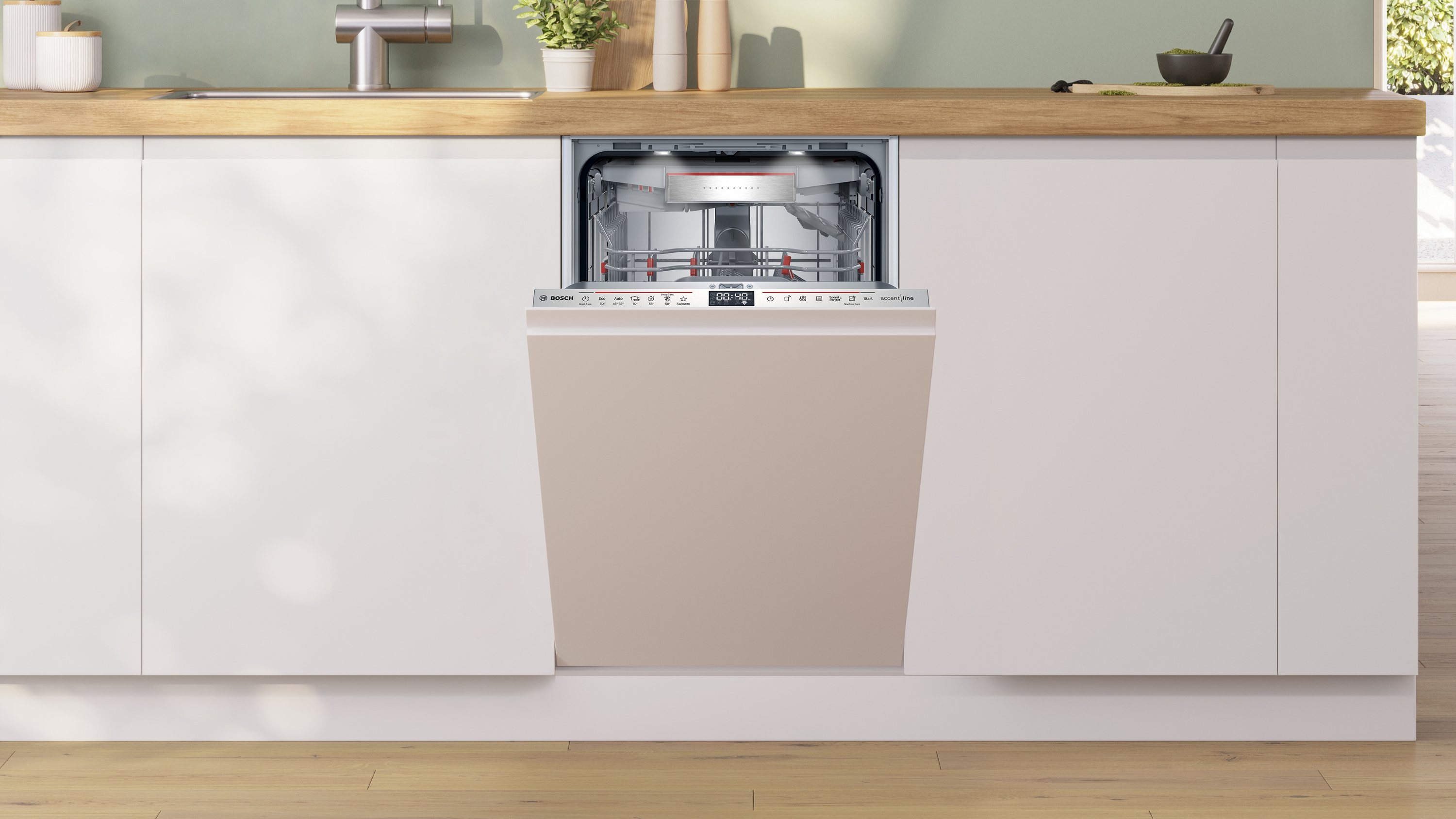 Ugradna mašina za pranje sudova XXL accent line Serija 8 45 cm SPD6EM801E