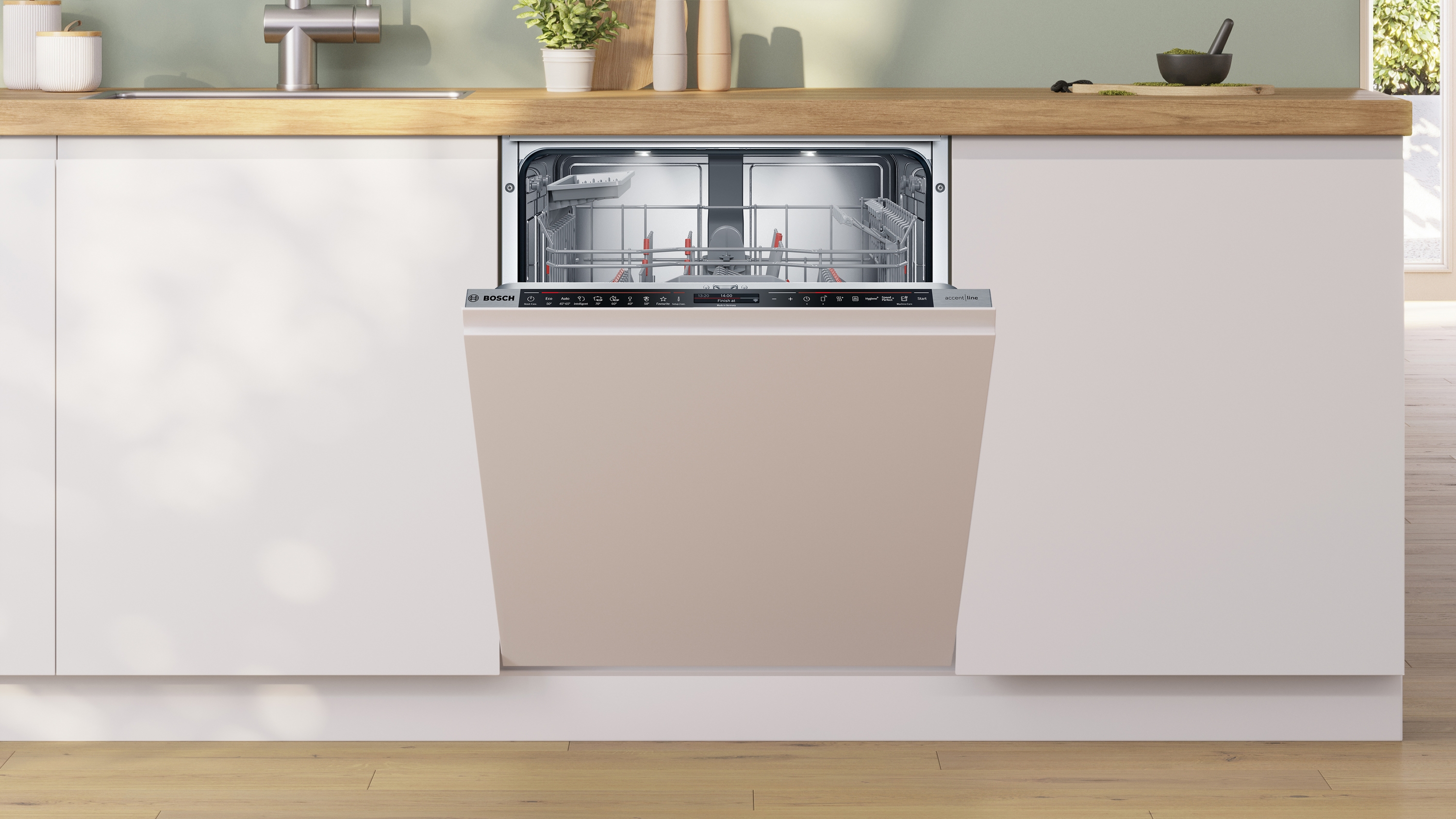 Ugradna mašina za pranje sudova XXL accent line Serija 8 SBH8TB800E 60 cm