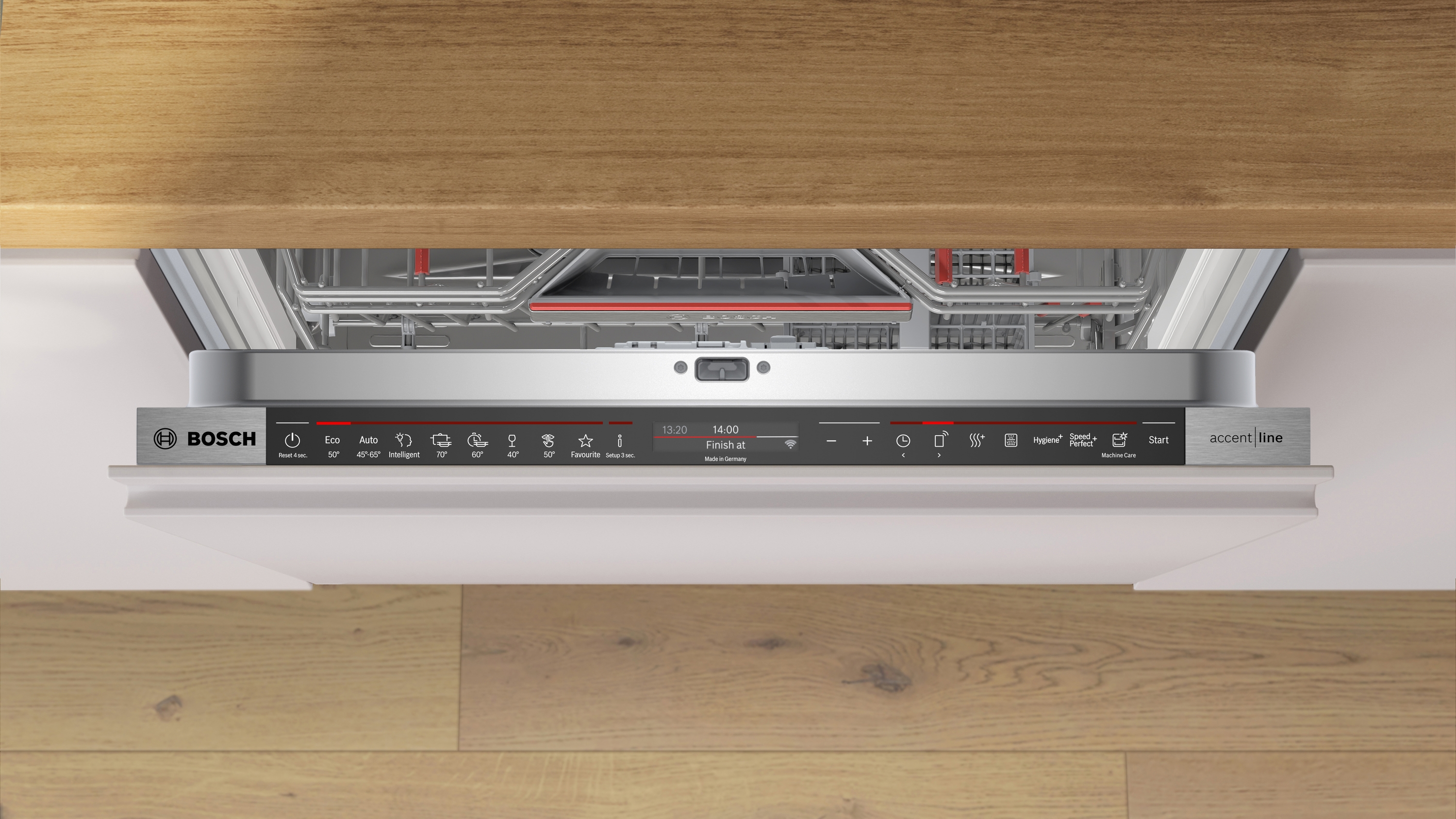 Ugradna mašina za pranje sudova XXL accent line Serija 8 SBH8TB800E 60 cm