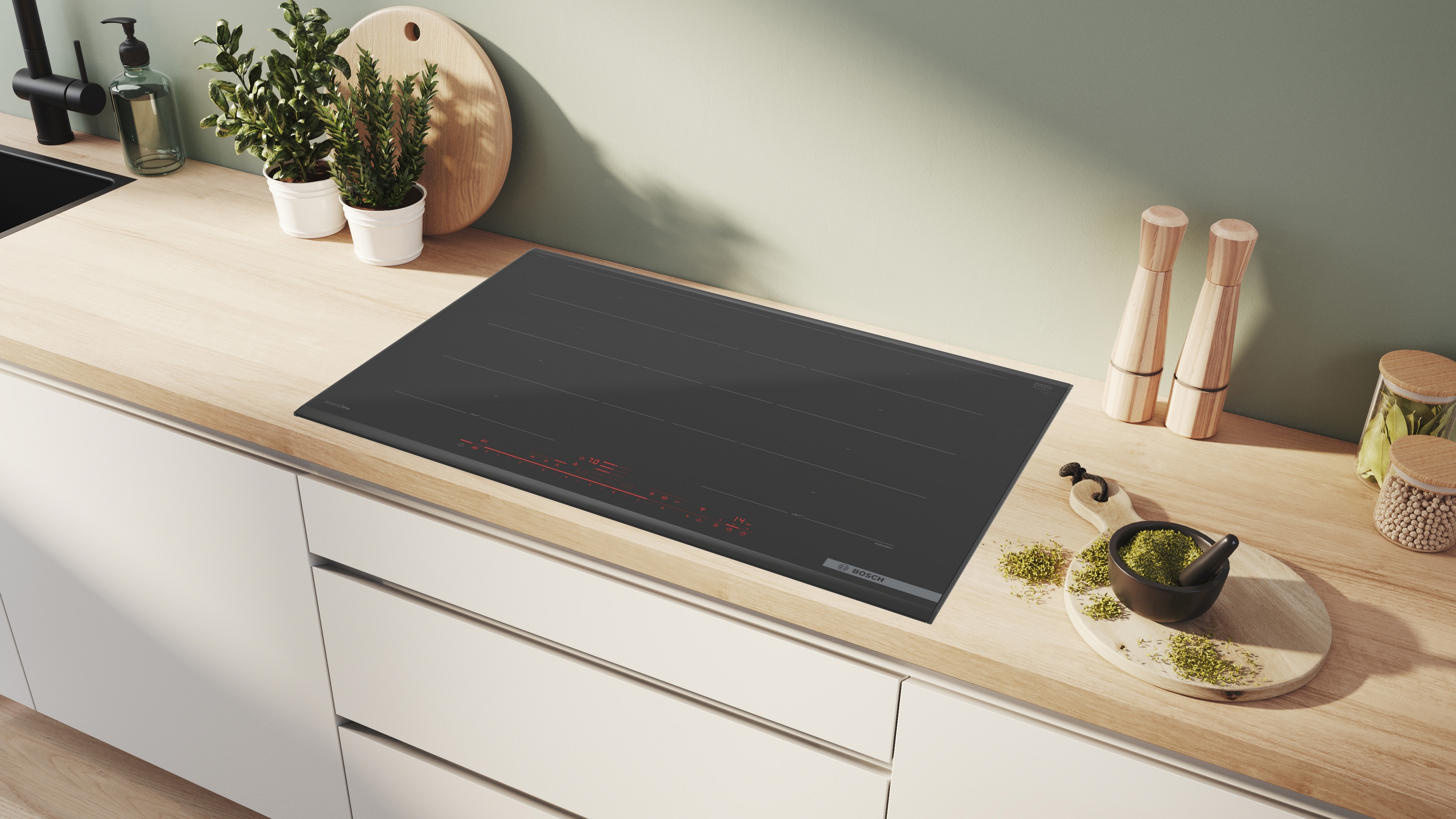 Indukciona ploča accent line Serija 8 80 cm ugradnja sa okvirom PXY890DV1E