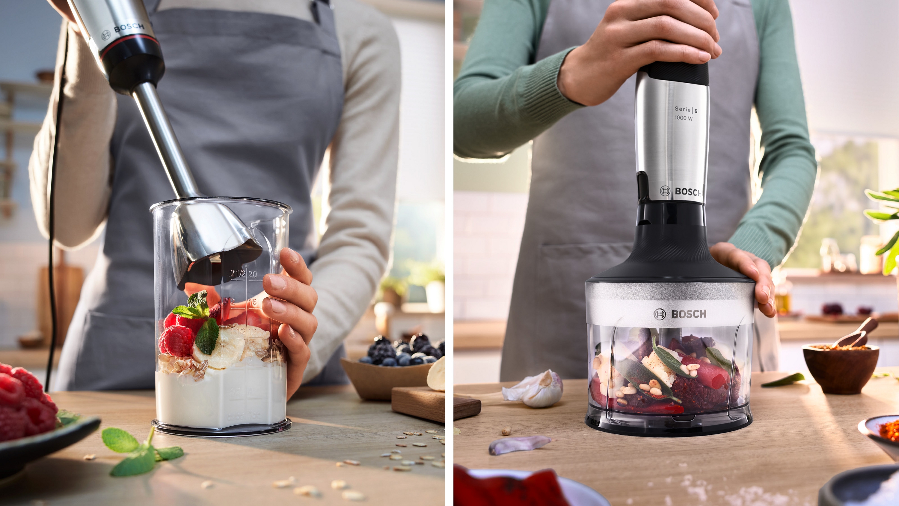 Štapni mikser Serija 6 1000 W Nerđajući čelik MSM6M630