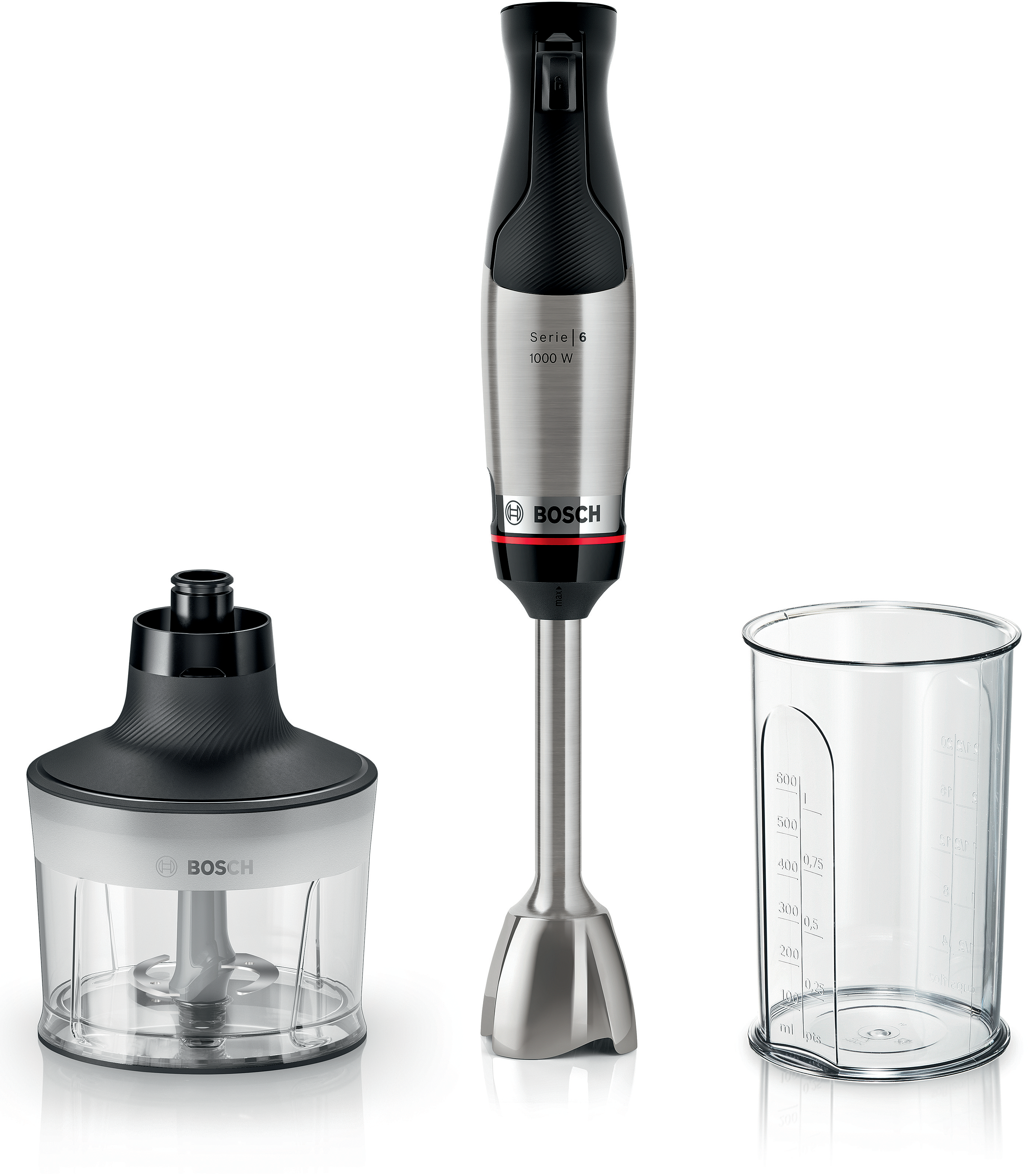 Štapni mikser Serija 6 1000 W Nerđajući čelik MSM6M630