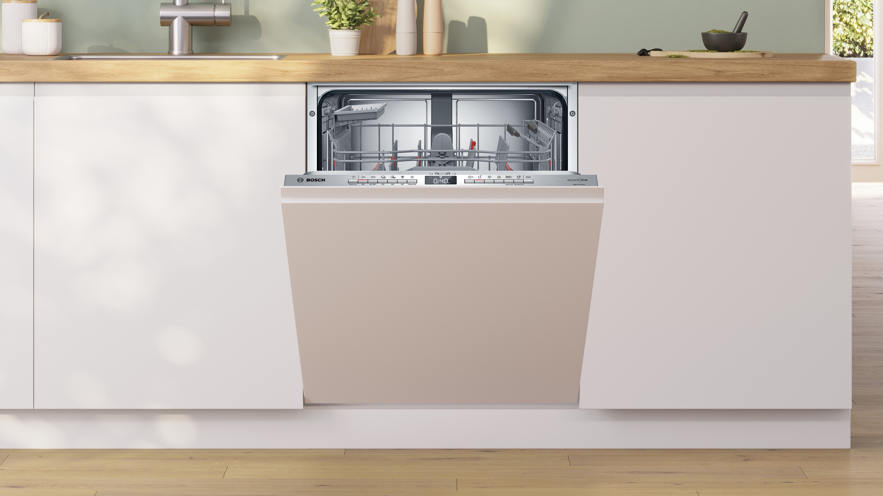 Ugradna mašina za pranje sudova XXL accent line Serija 8 SBH8TB800E 60 cm SMD4EB805E