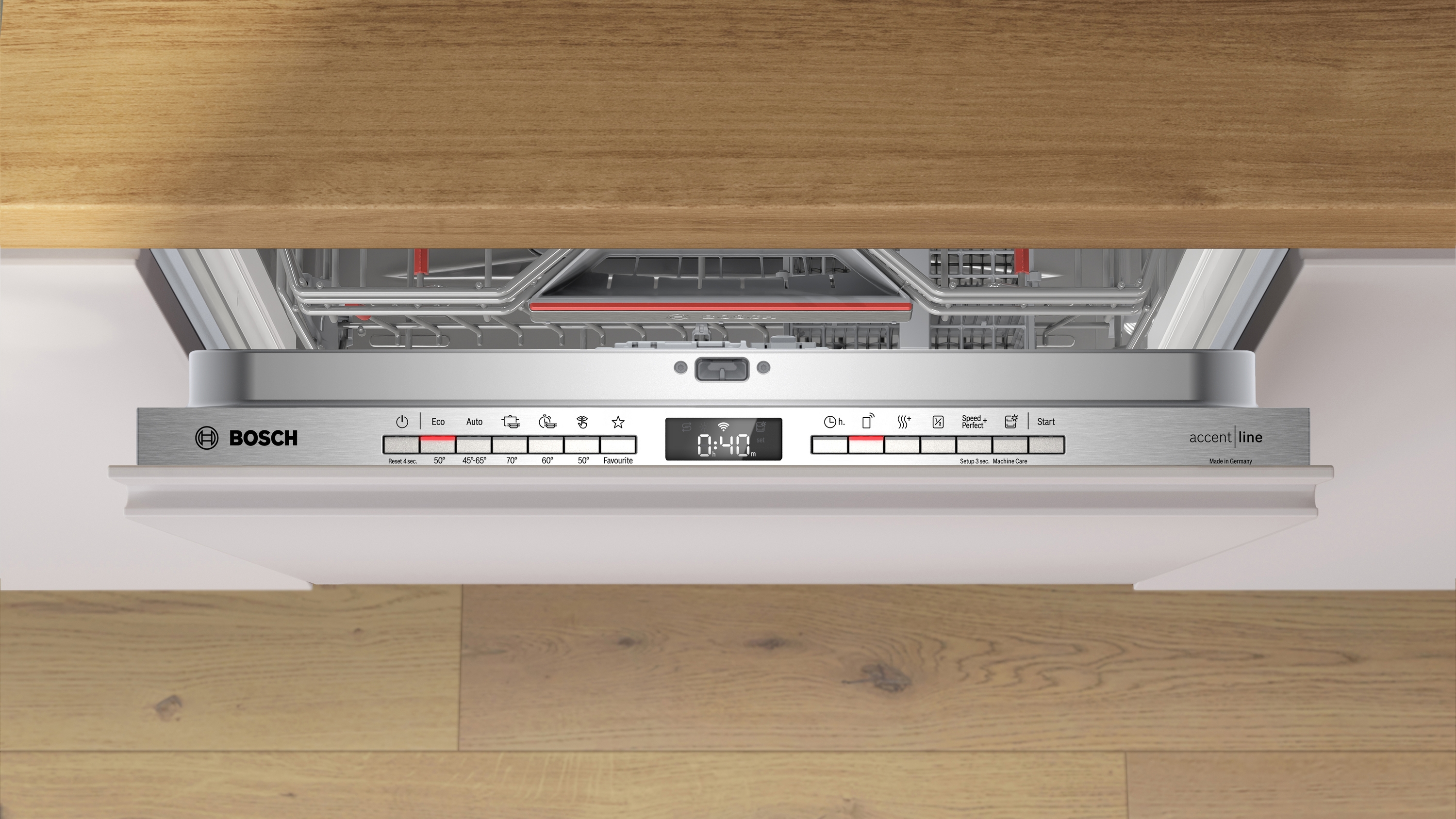 Ugradna mašina za pranje sudova XXL accent line Serija 8 SBH8TB800E 60 cm SMD4EB805E