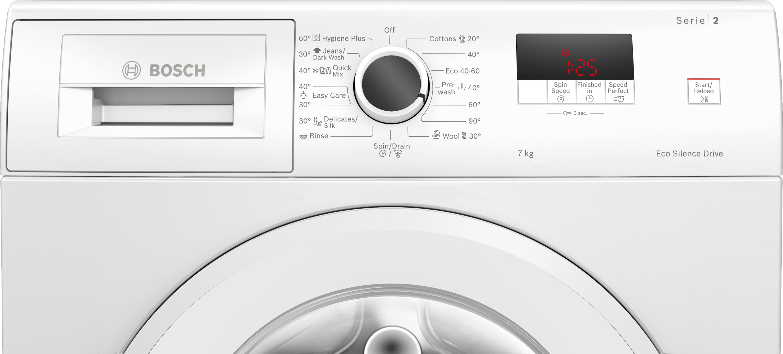 Mašina za pranje veša Serija 2 1200 okr 7 kg WGE02200BY