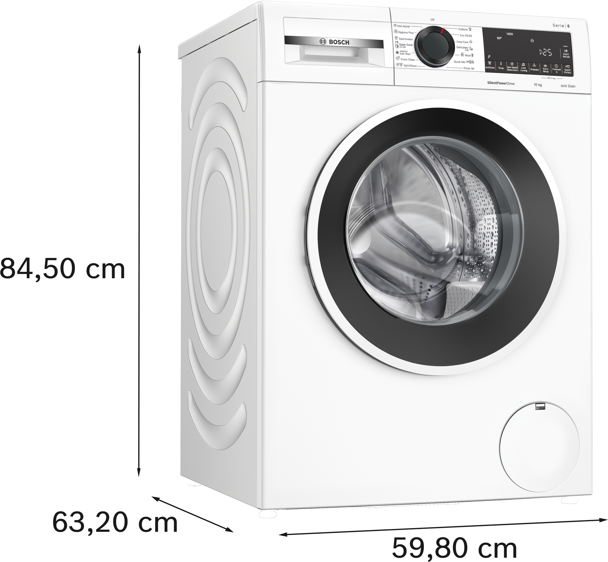 Mašina za pranje veša Serija 6 1400 okr 10 kg WGG2540NBY