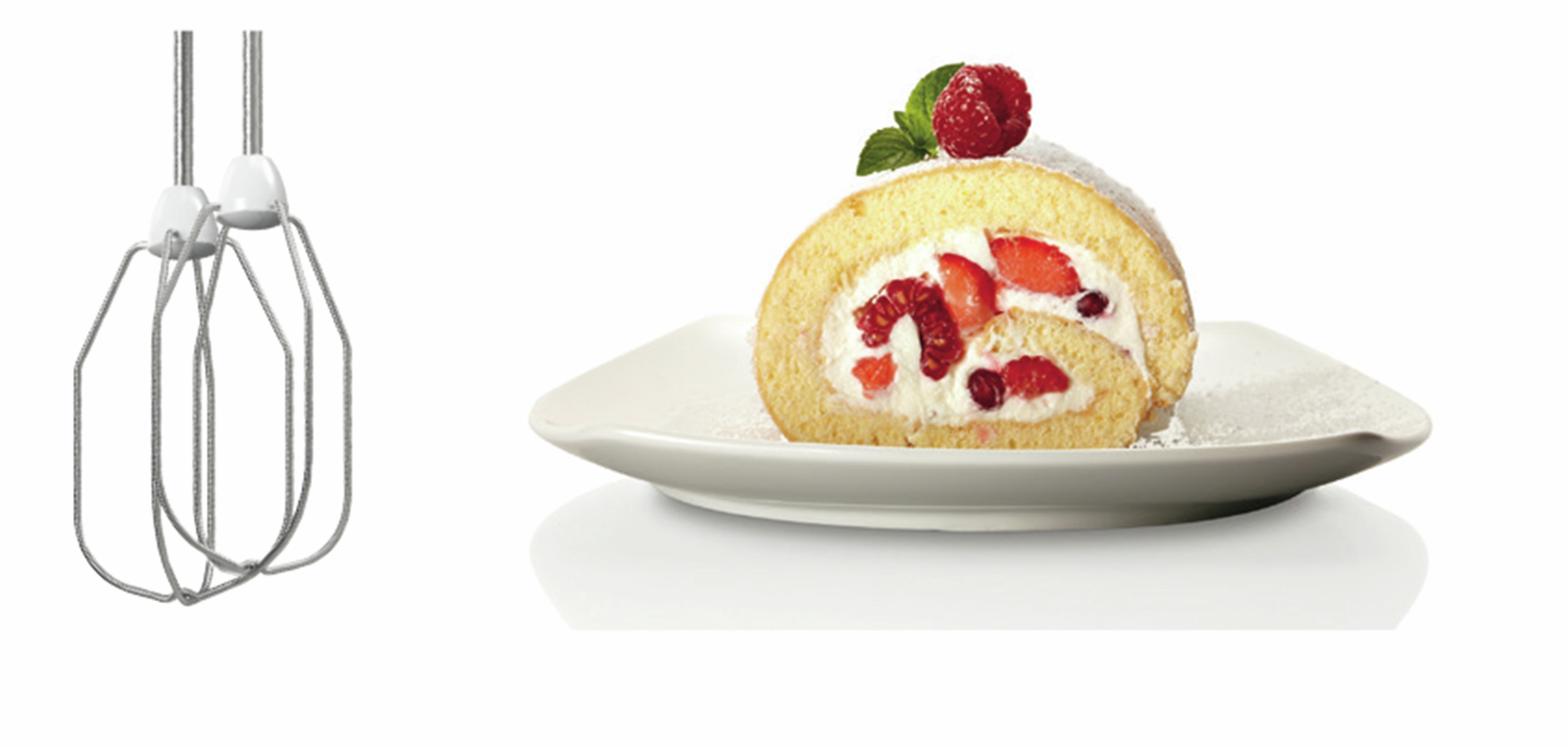 Ručni mikser CleverMixx 375 W bela ljubičasta MFQ2210P