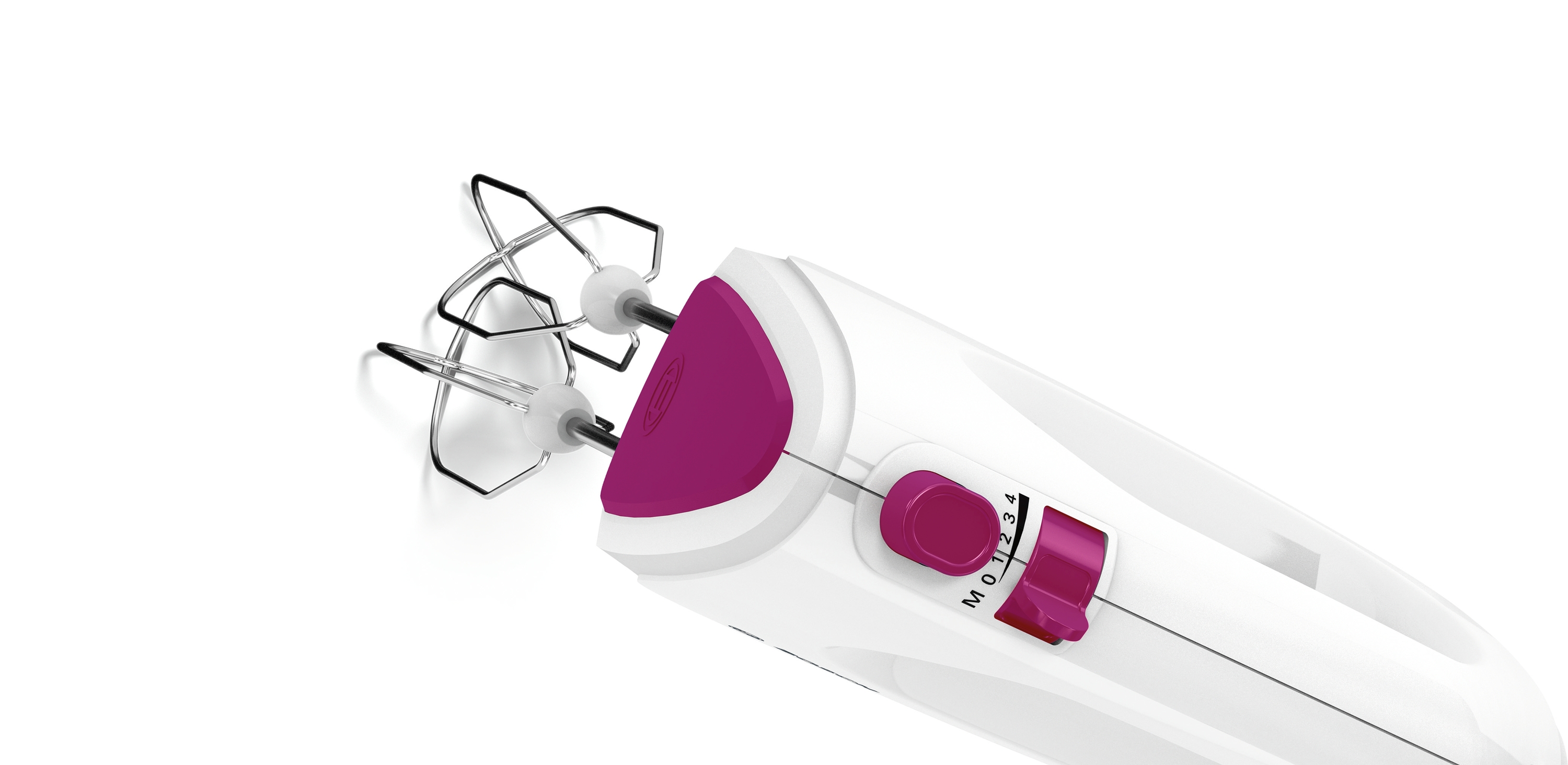 Ručni mikser CleverMixx 375 W bela ljubičasta MFQ2210P