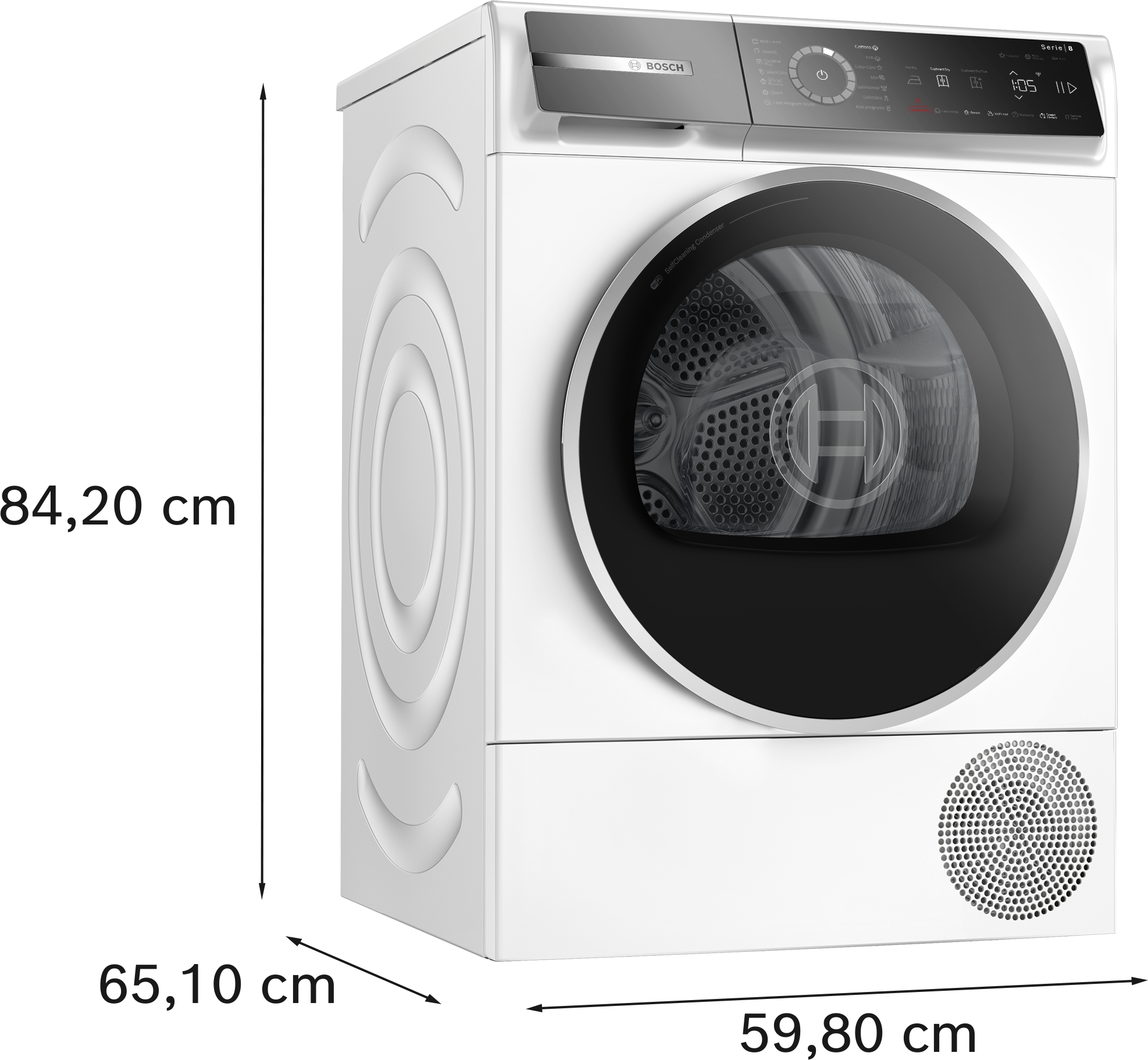 Mašina za sušenje veša sa toplotnom pumpom Serija 8 9 kg WQB246DNBY