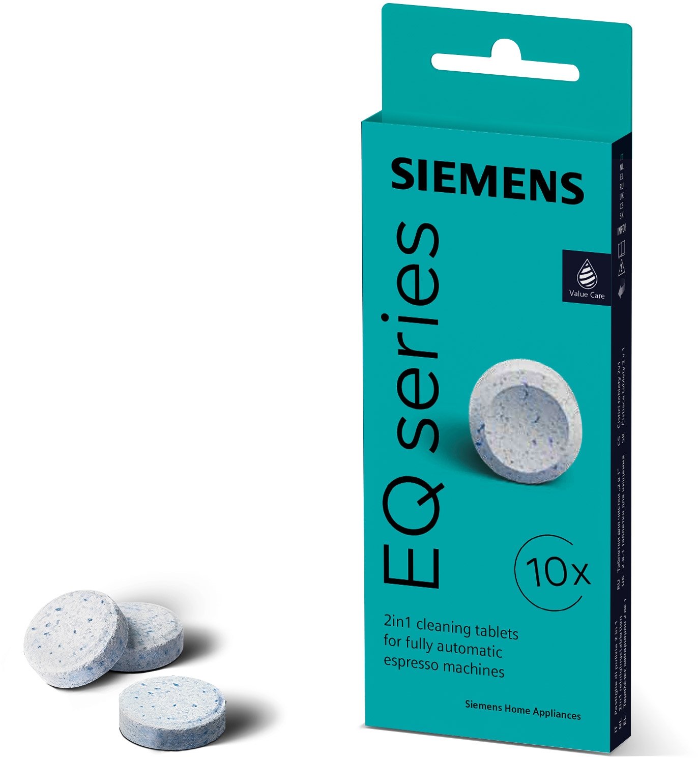 Tablete za čišćenje EQ Siemens espresso kafe aparate TZ80001A