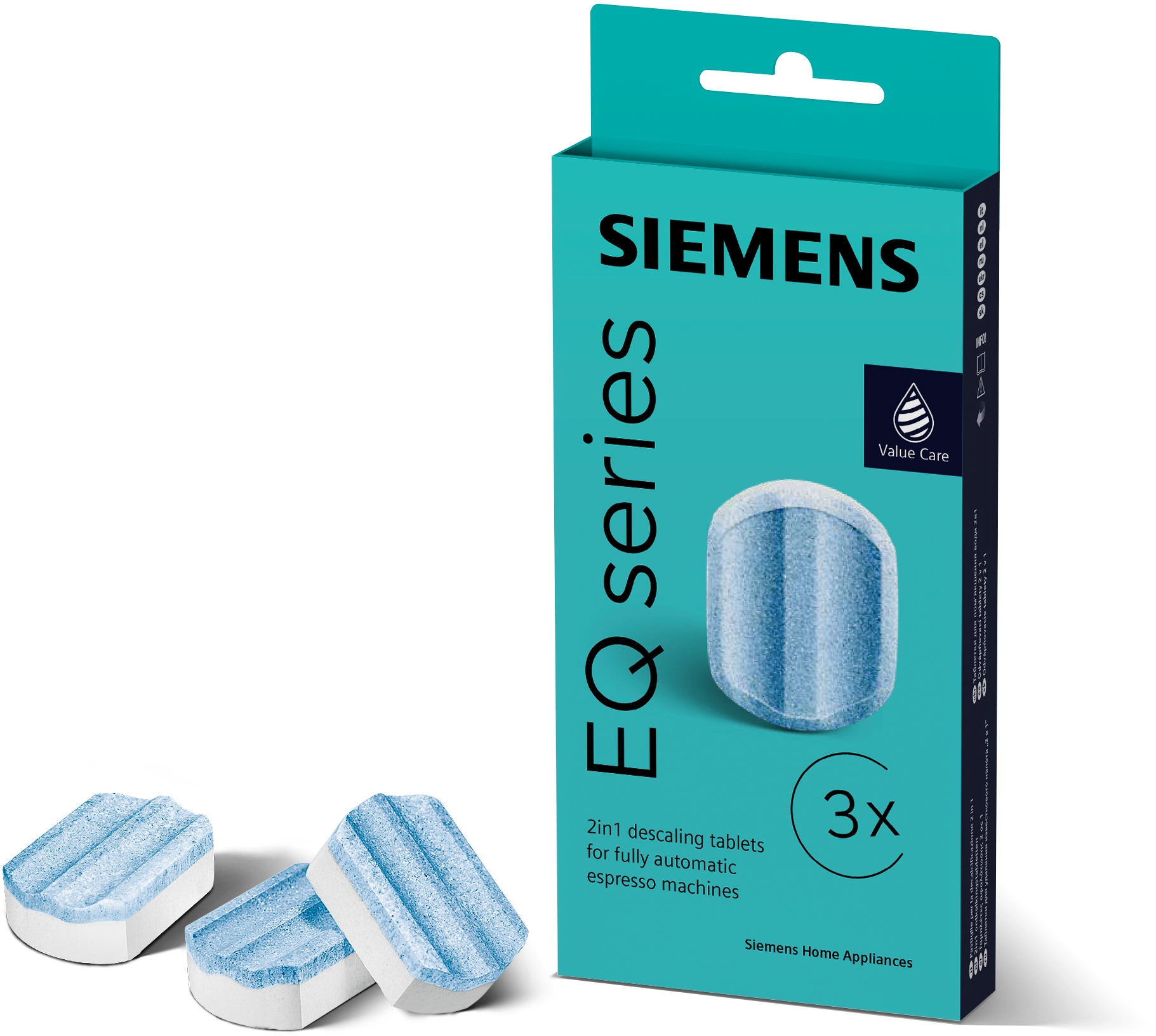 Tablete za uklanjanje kamenca za EQ Siemens espresso kafe aparate TZ80002A