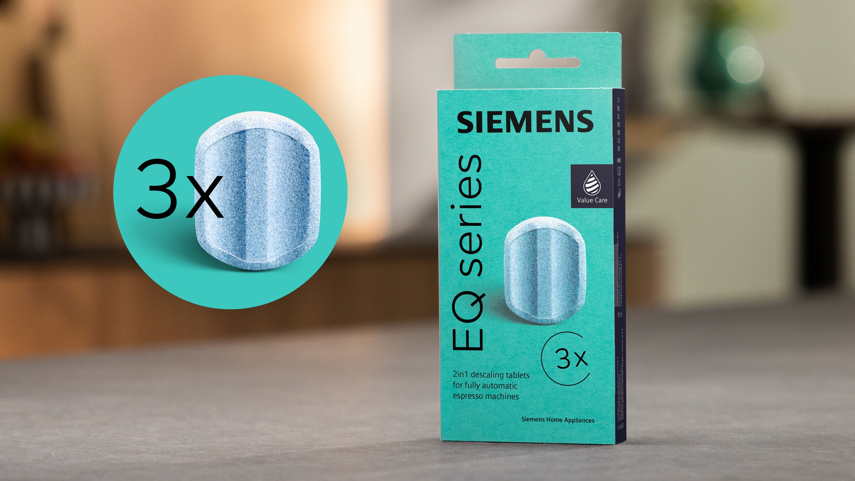 Tablete za uklanjanje kamenca za EQ Siemens espresso kafe aparate TZ80002A