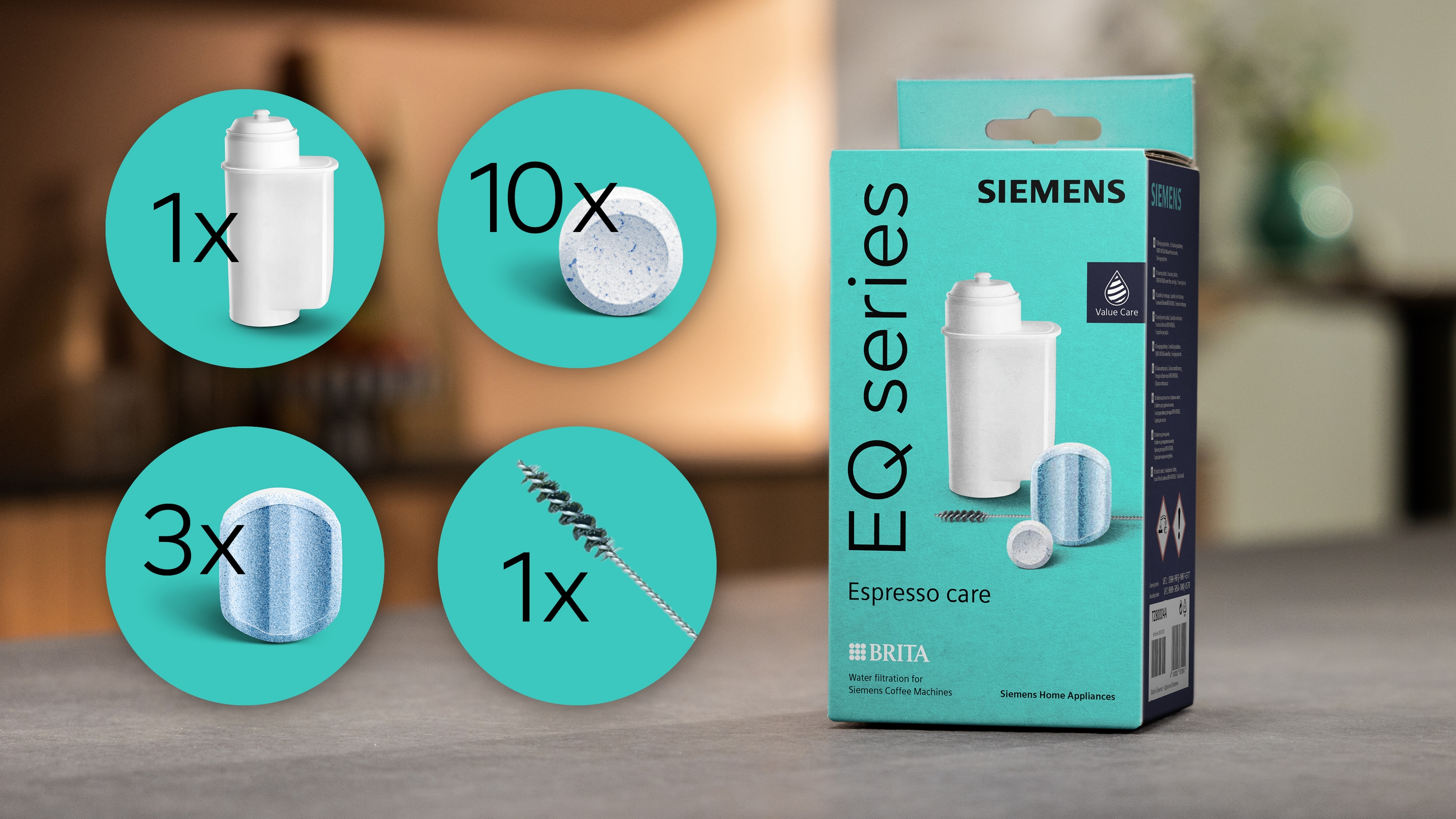 Set za čišćenje aparata za espresso kafu EQ Siemens TZ80004A