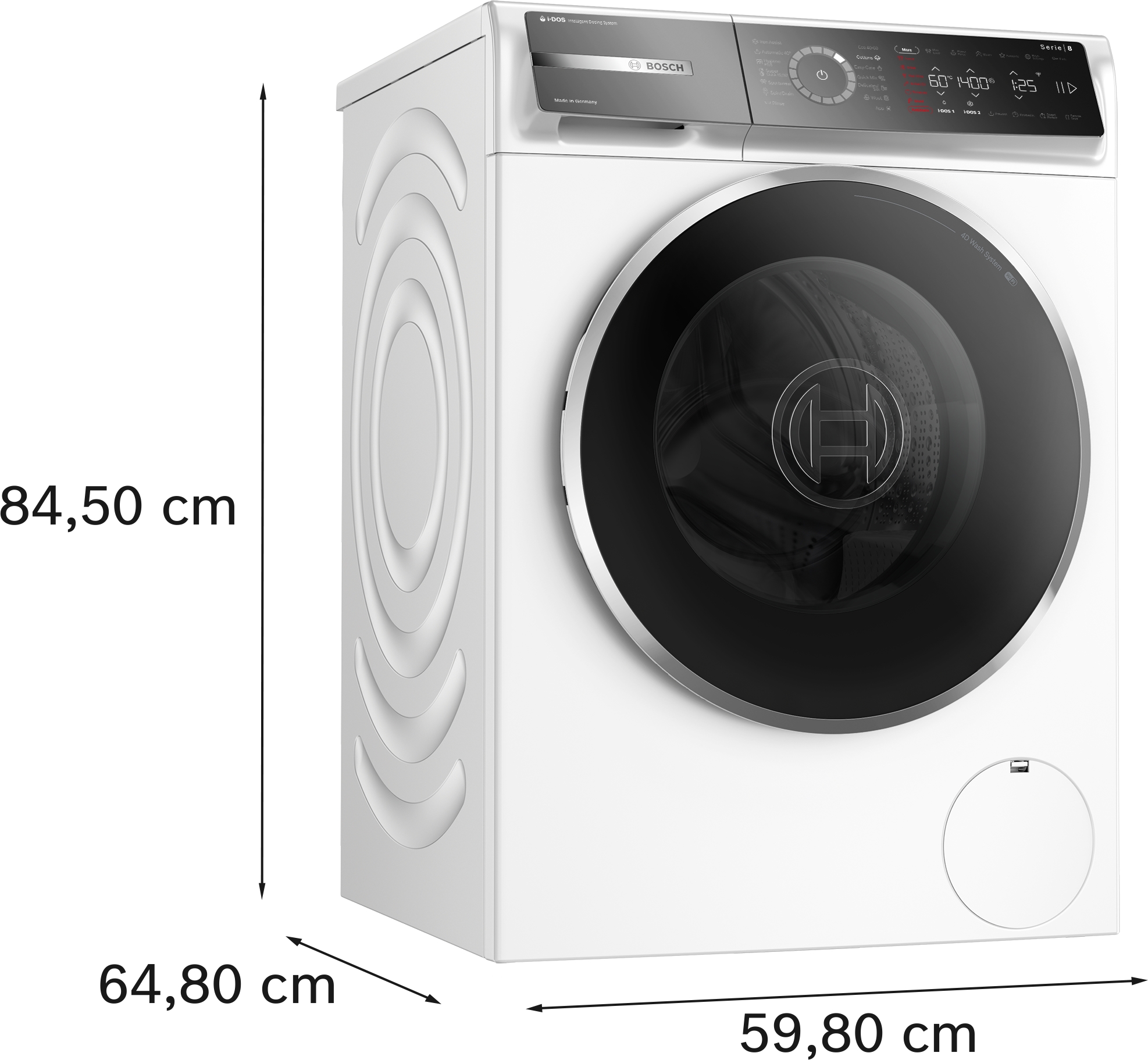 Mašina za pranje veša Serija 8 1400 okr 10 kg WGB254A2BY