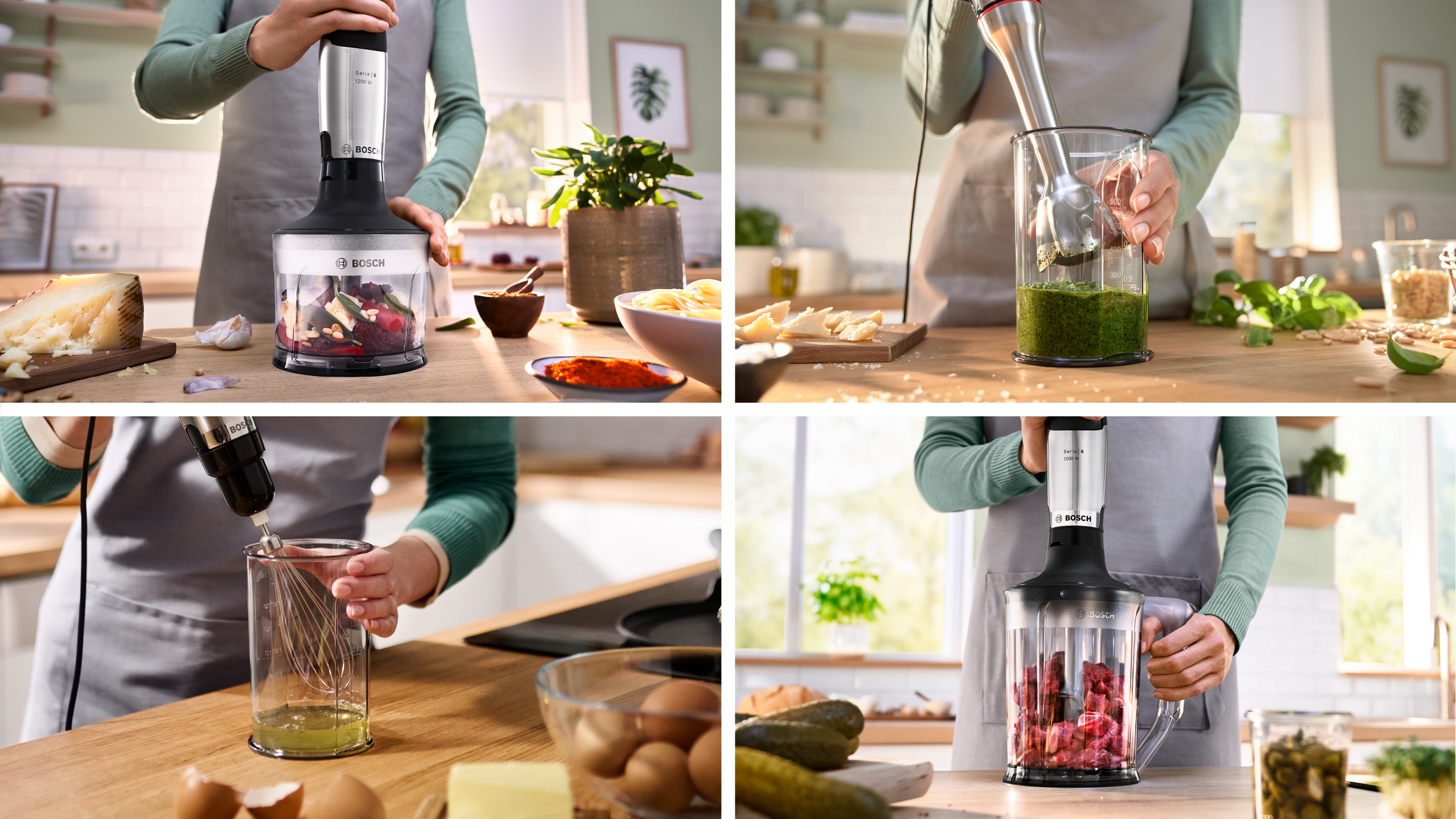 Štapni mikser ErgoMaster Serija 6 1200 W Nerđajući čelik MSM6M852