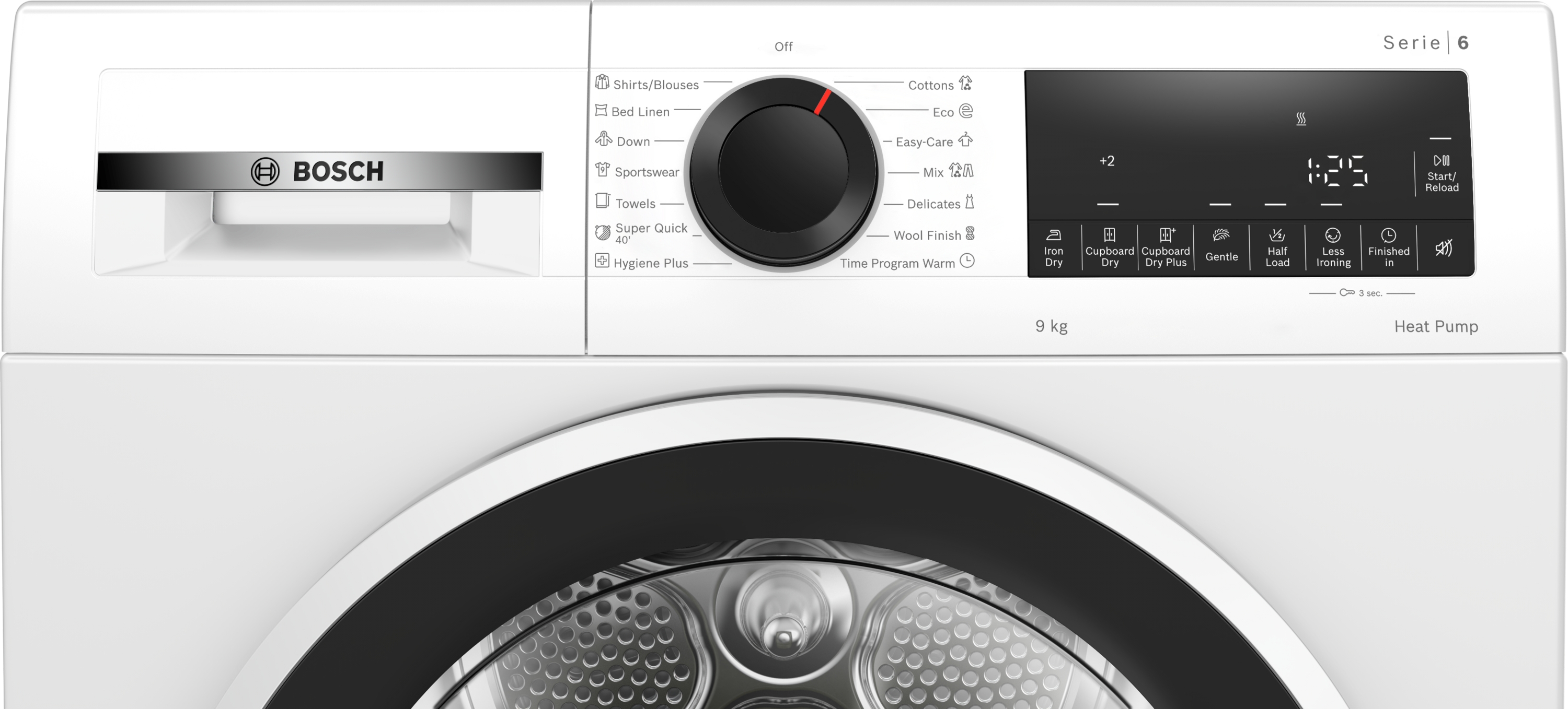 Mašina za sušenje veša sa toplotnom pumpom Serija 6 9 kg WQG243DMBY