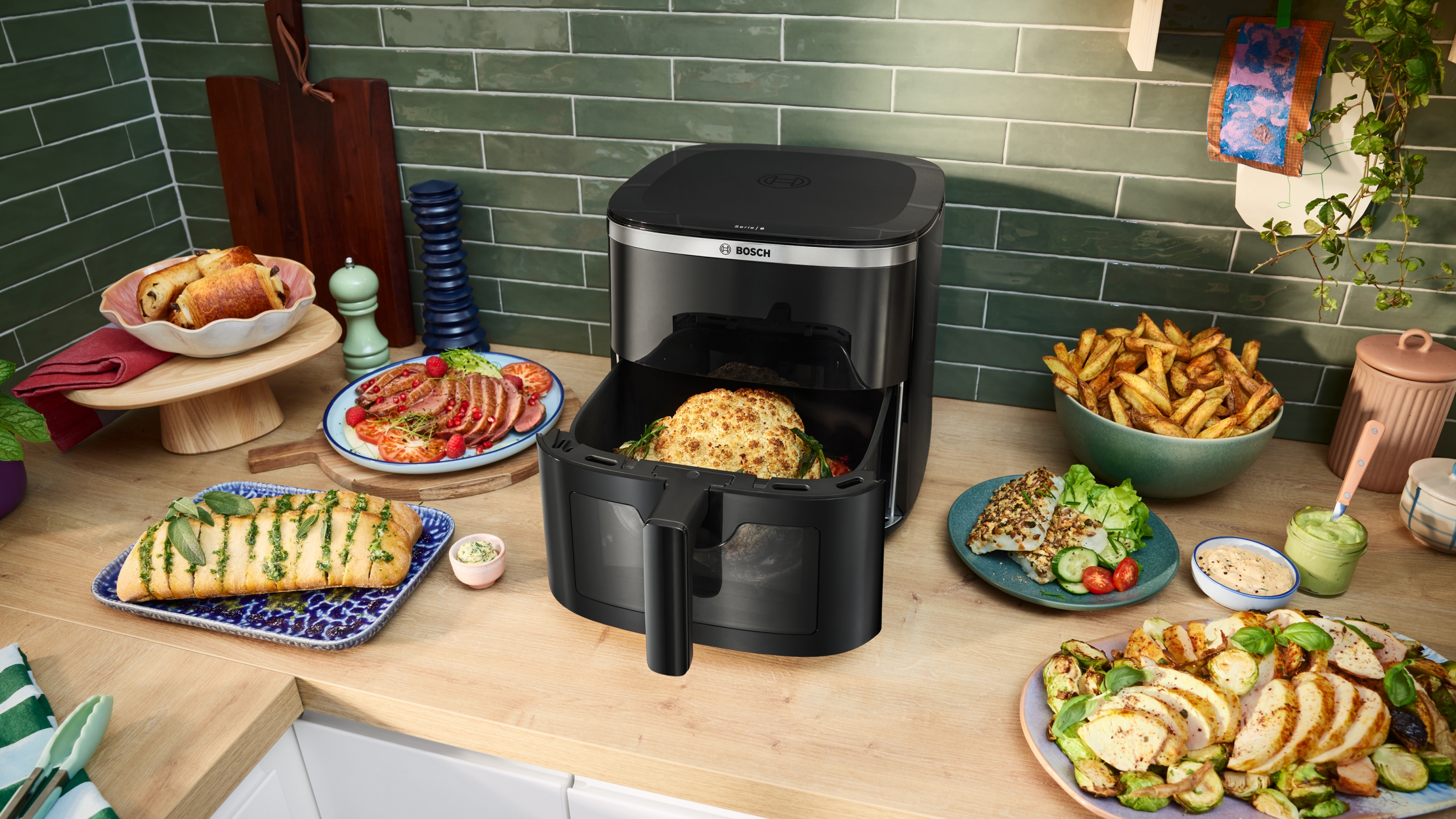 Air fryer friteza na fruć vazduh Serija 6 MAF671B0