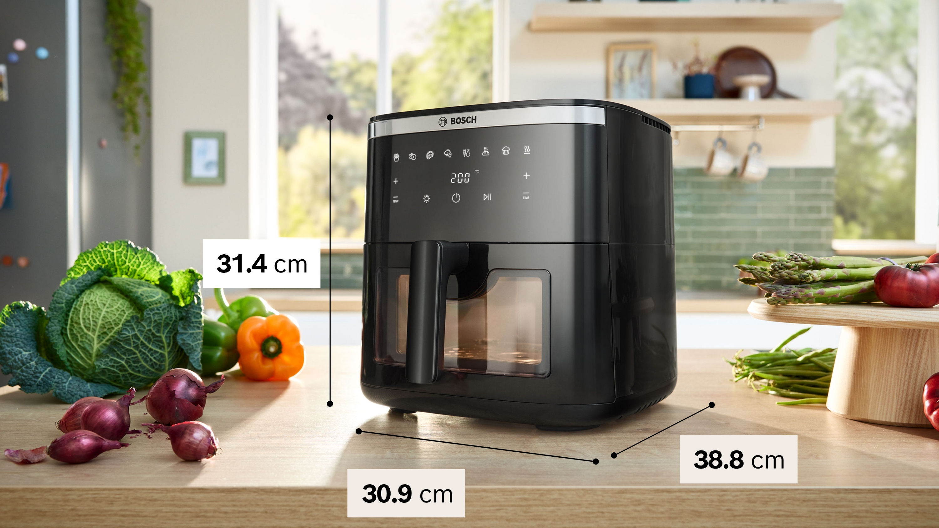 Air fryer friteza na fruć vazduh Serija 6 MAF671B0
