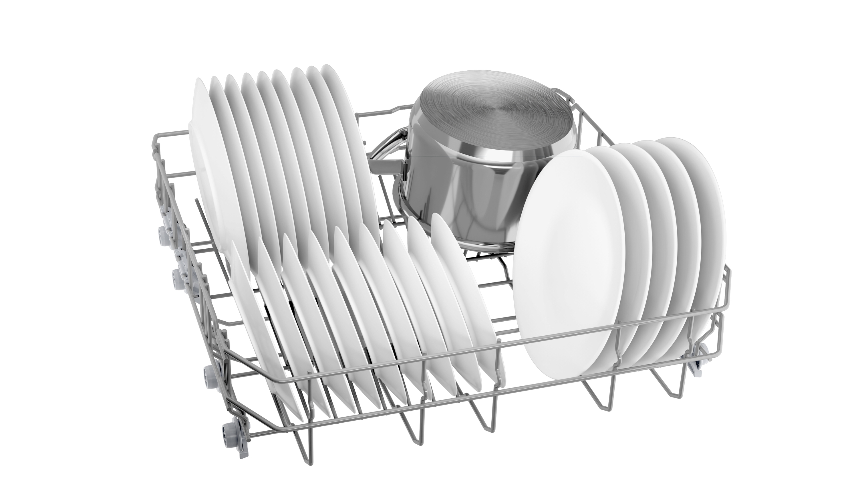 Series 2, free-standing dishwasher, 60 cm, Brushed steel anti-fingerprint, SMS2HVI06E