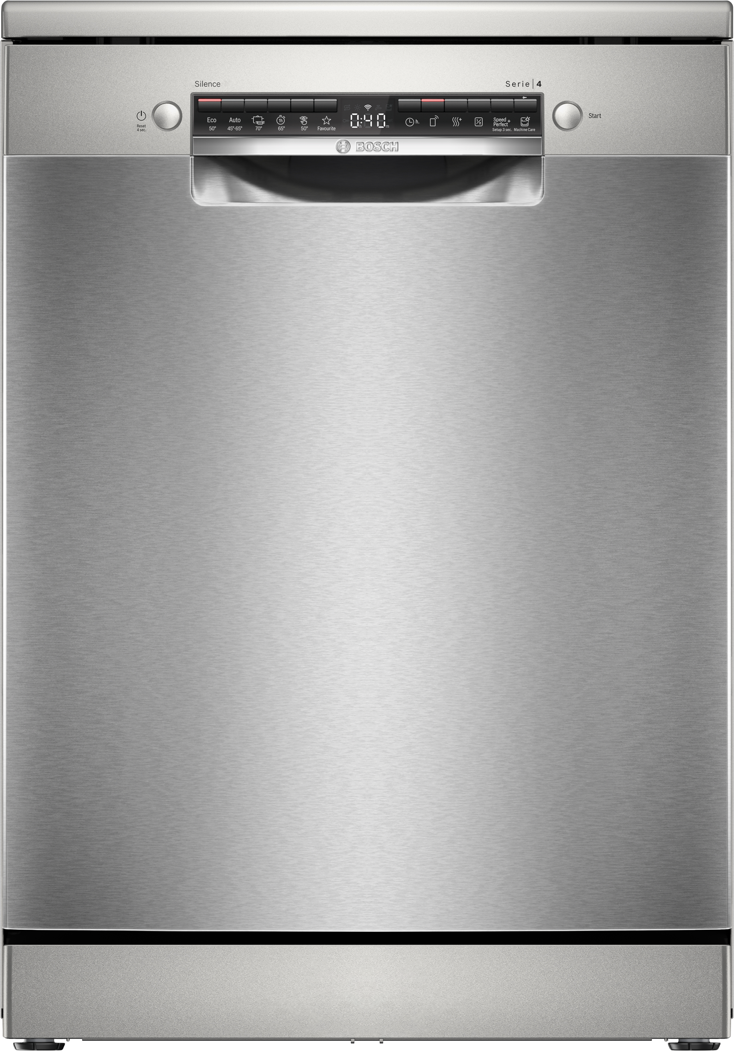 Samostojeća mašina za sudove Serija 4 60 cm anti-fingerprint SMS4HVI14E