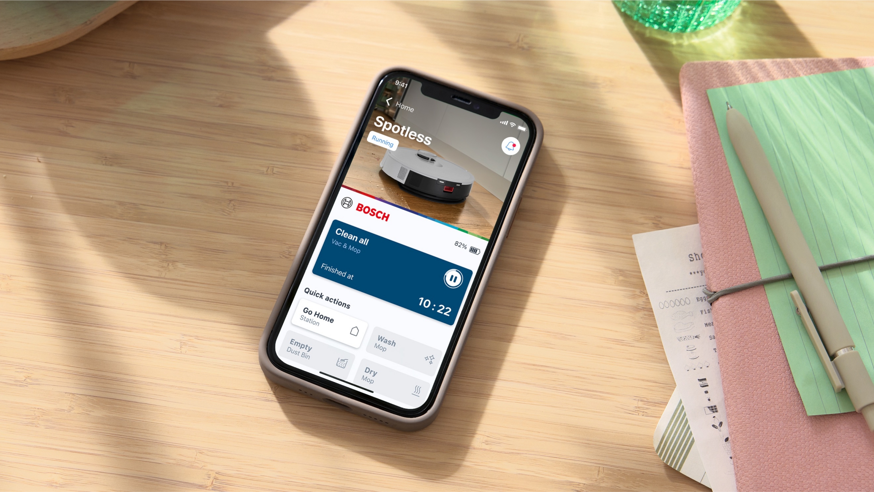 Robotski usisivač, Spotless +, BCRD1W