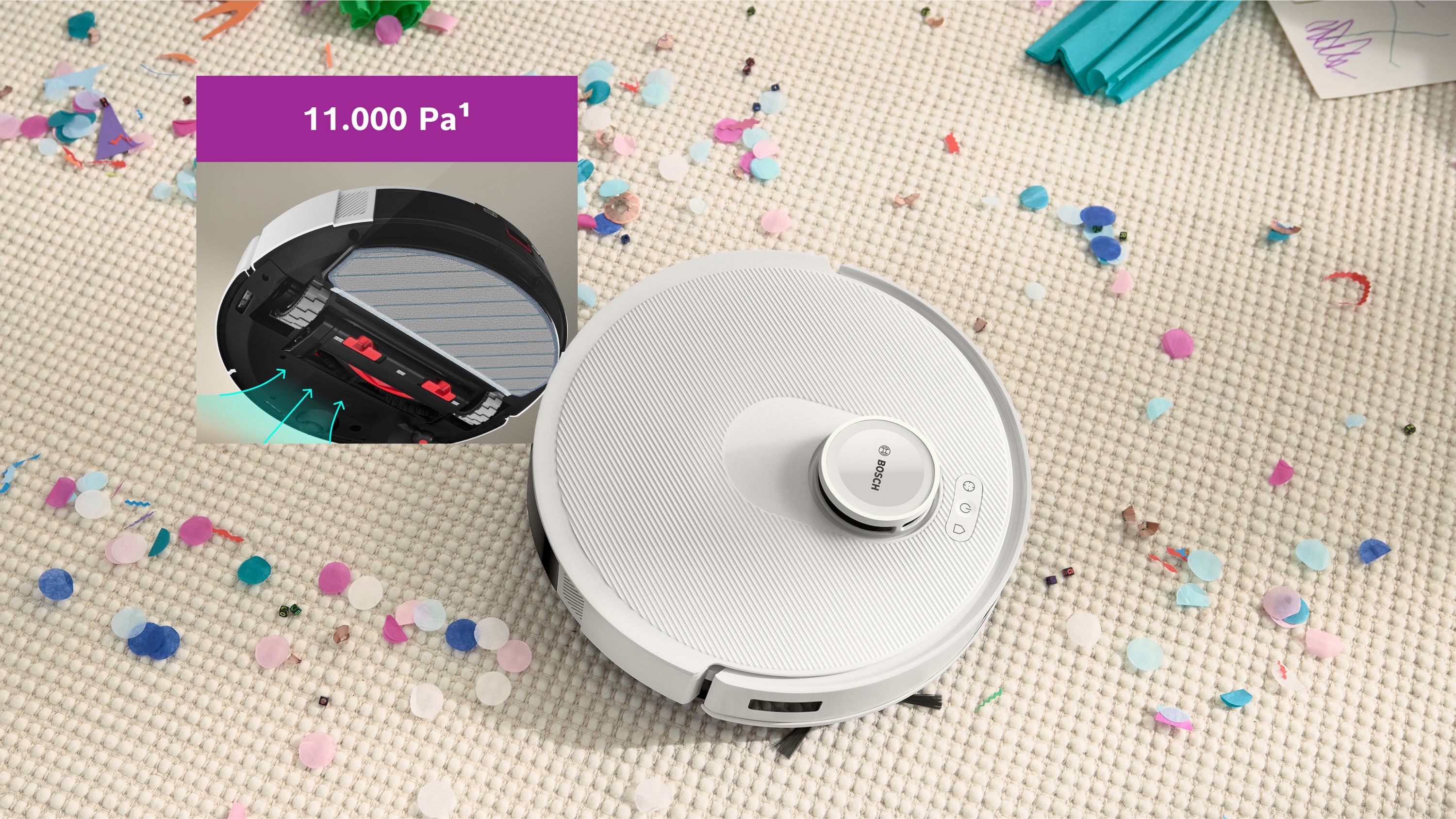 Robotski usisivač, Spotless, BCRC1W