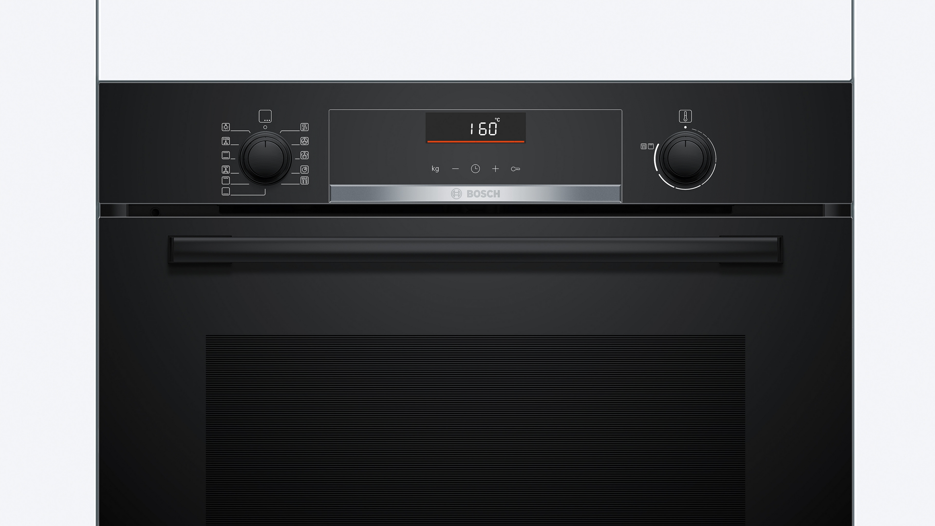 Series 6, Built-in oven, 60 x 60 cm, Black, HBG536EB4
