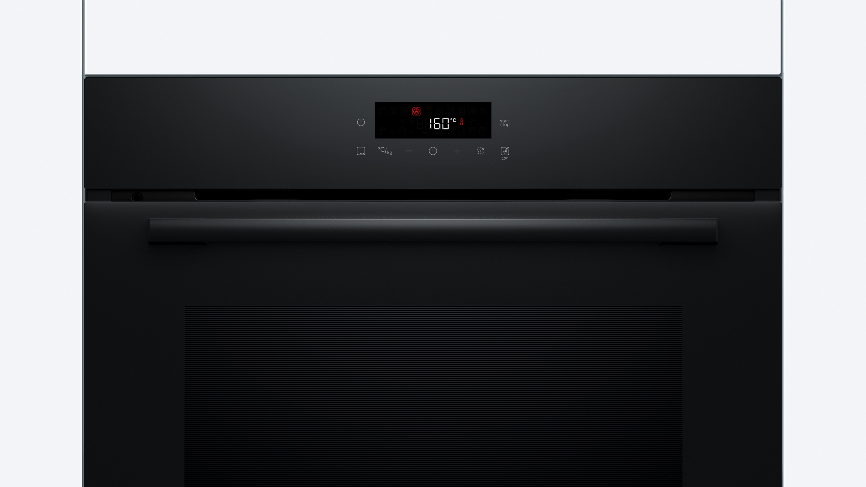 Series 2, Built-in oven, 60 x 60 cm, Black, HBA571BB4