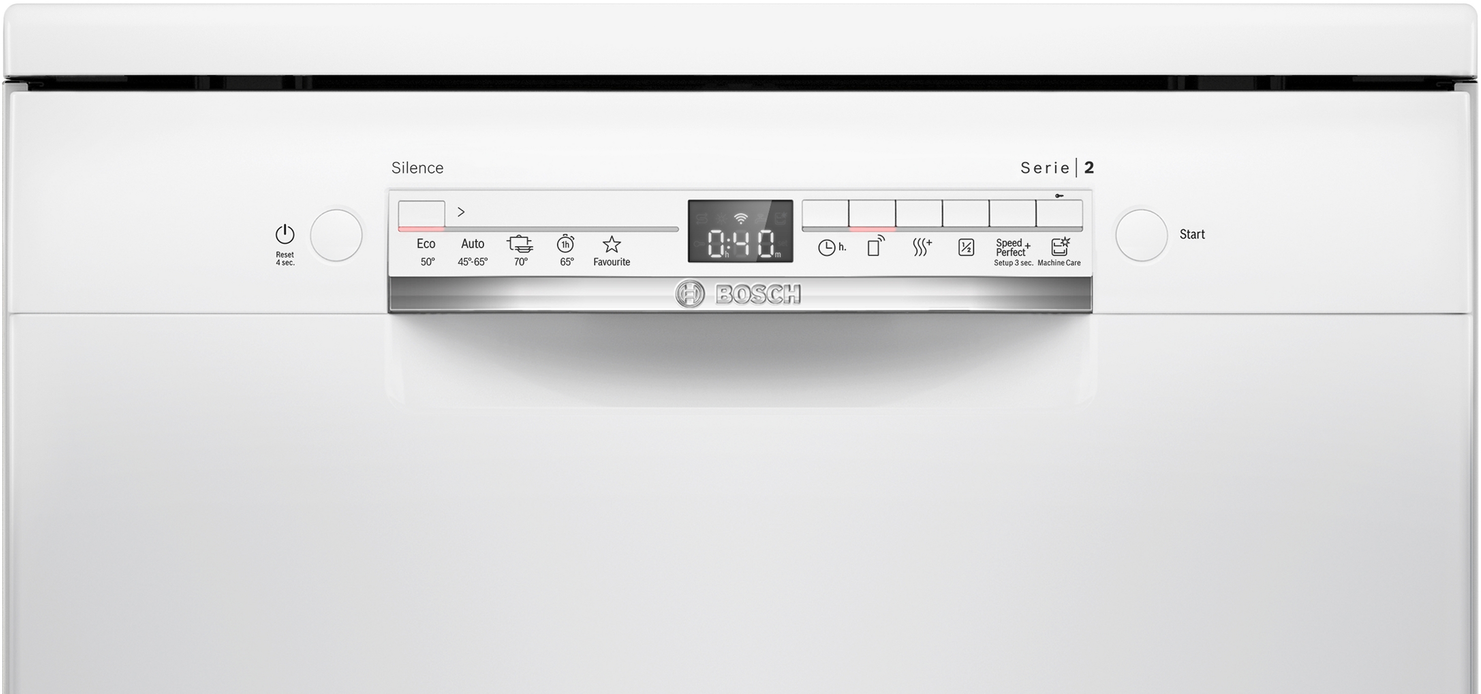 Serija 2, Samostojeća mašina za pranje sudova, 60 cm, Bela, SMS2HTW06E