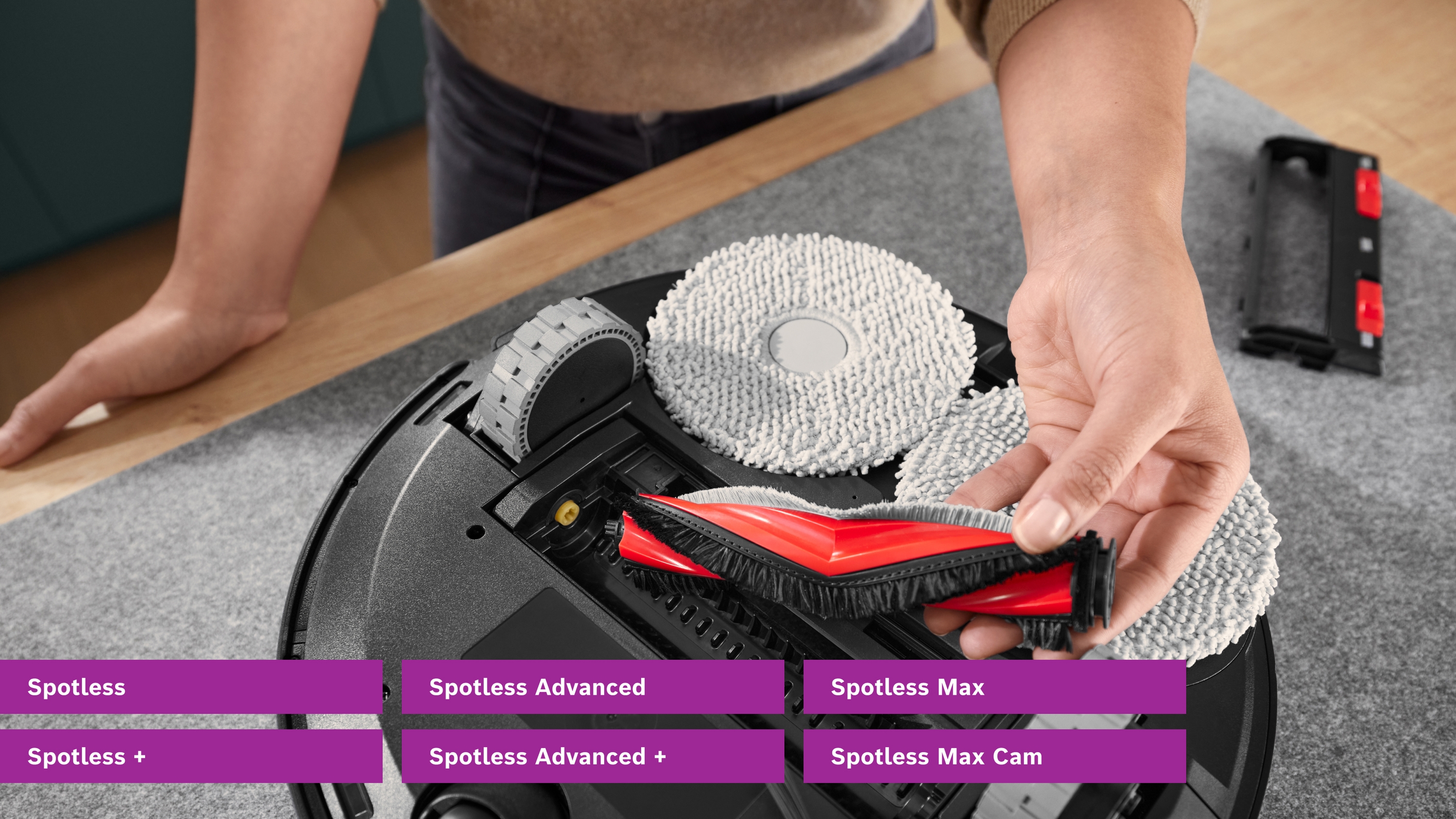 Carbon Power Brush, Spotless, BHZRCR