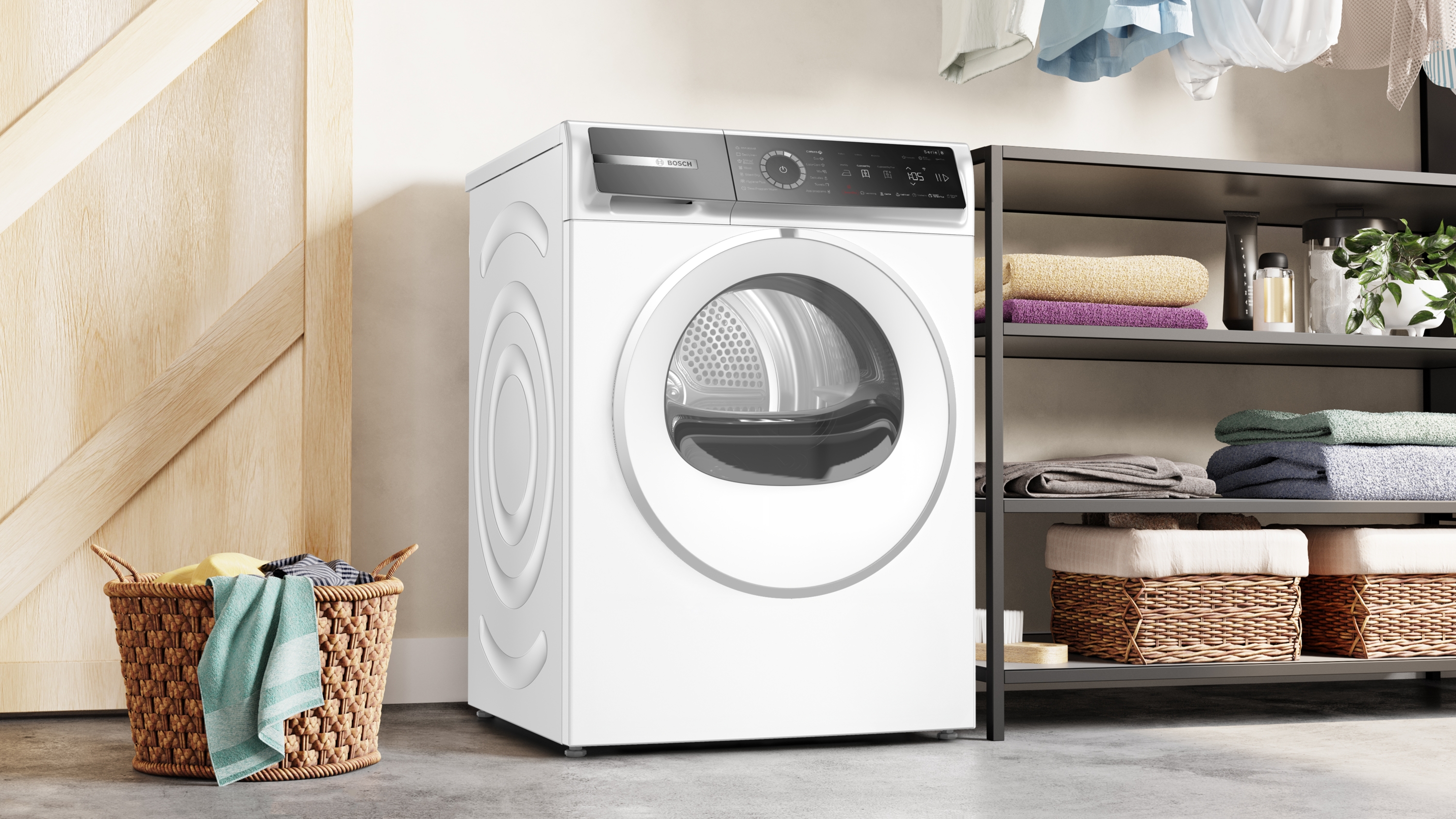 Serija 8, Mašina za sušenje veša sa toplotnom pumpom, 9 kg, WRB247CEBY