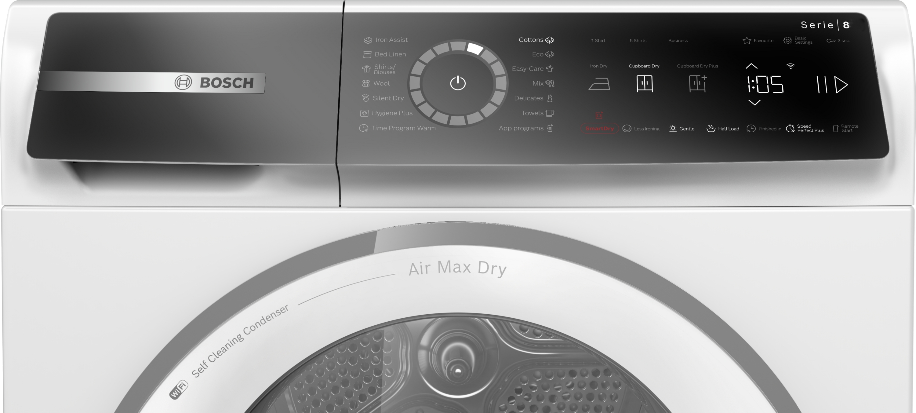 Serija 8, Mašina za sušenje veša sa toplotnom pumpom, 9 kg, WRB247CEBY