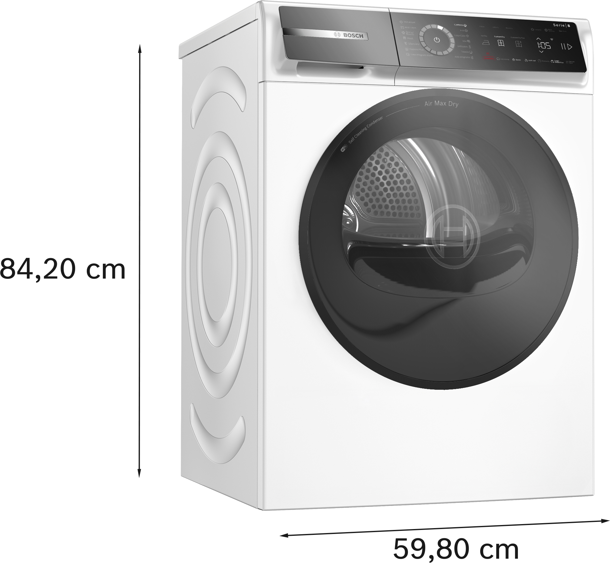 Mašina za sušenje veša sa toplotnom pumpom Serija 8 9 kg WRB247CNBY