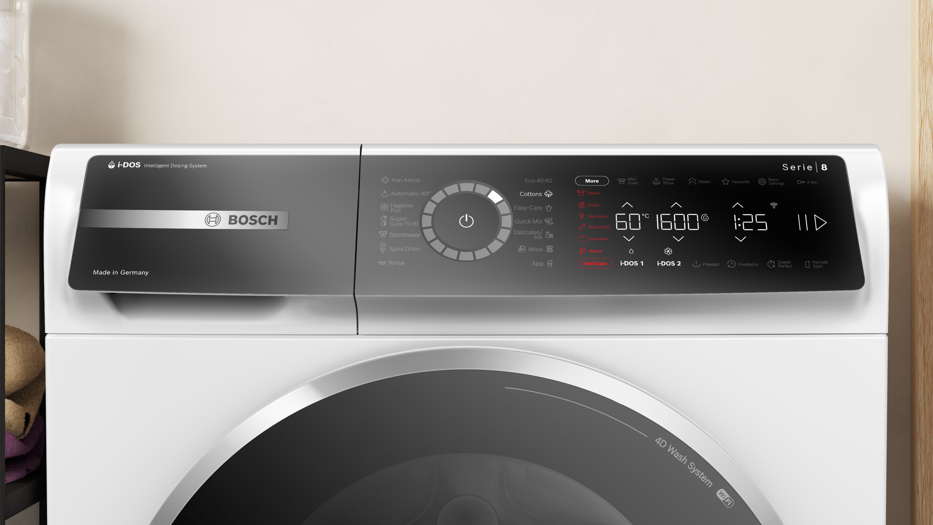 Mašina za pranje veša Serija 8 WGB266A4BY 11 kg 1600 rpm