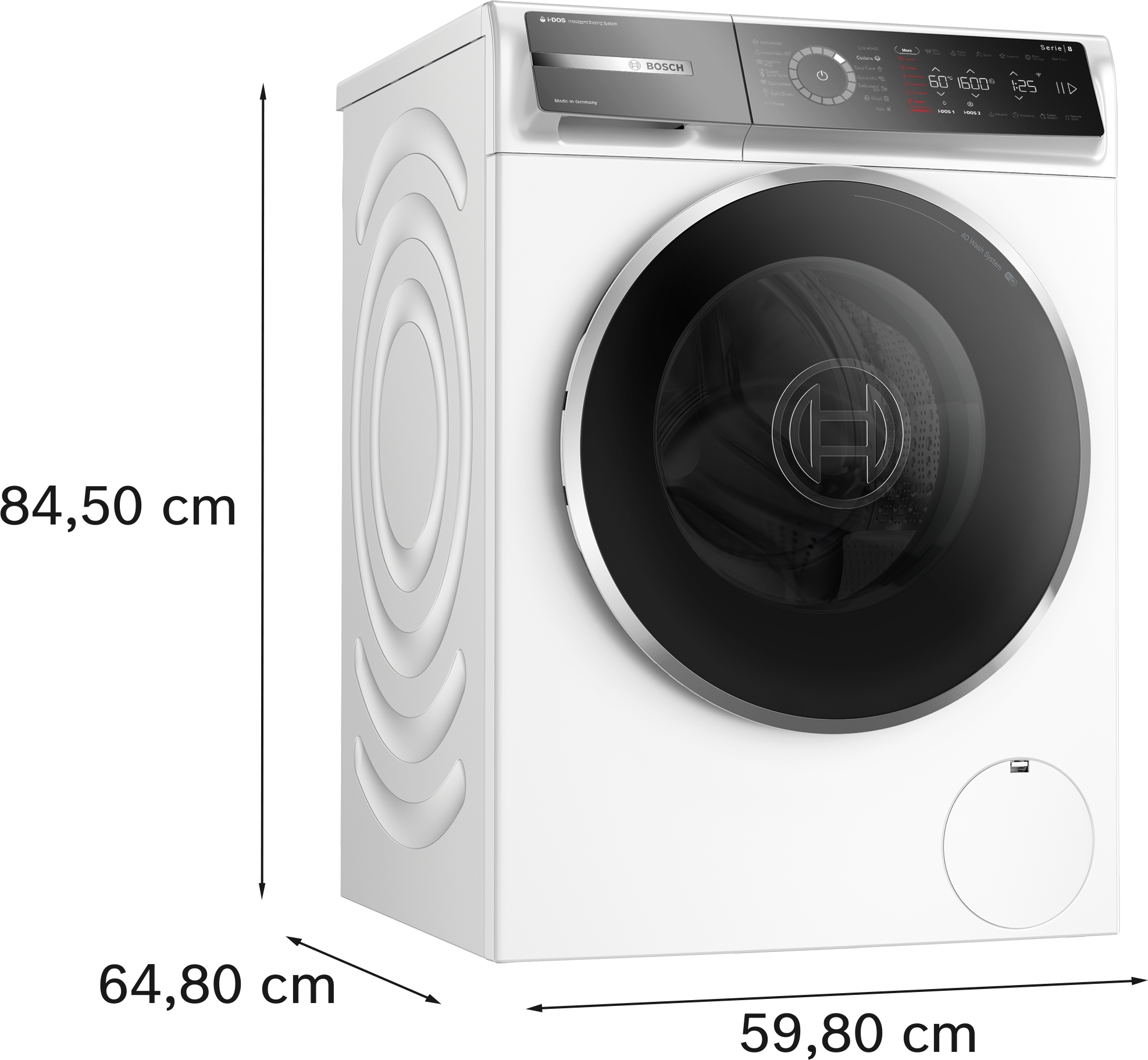Mašina za pranje veša Serija 8 WGB266A4BY 11 kg 1600 rpm