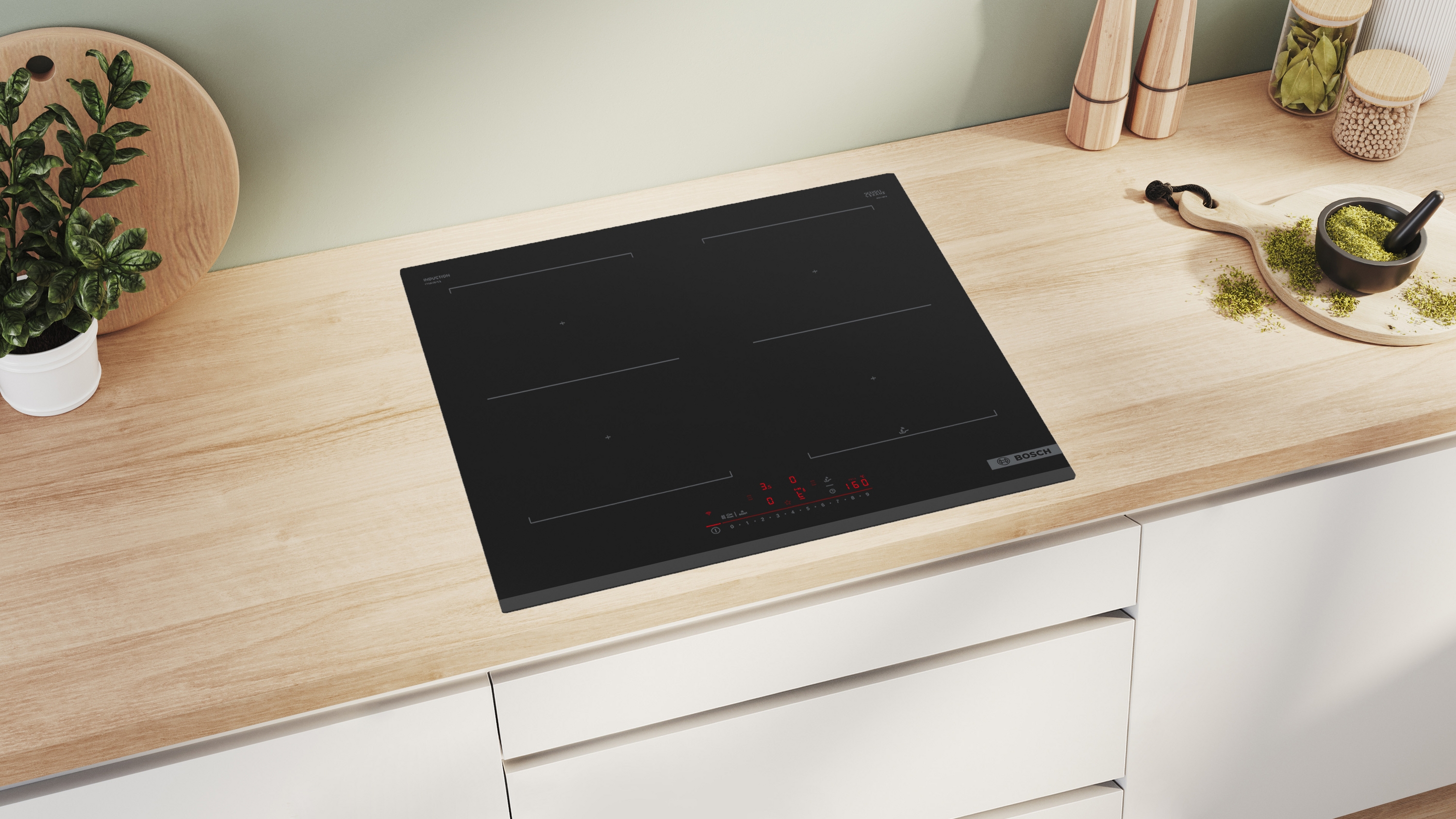 Series 6, Induction hob, 60 cm, surface mount without frame, PVQ631HC1E