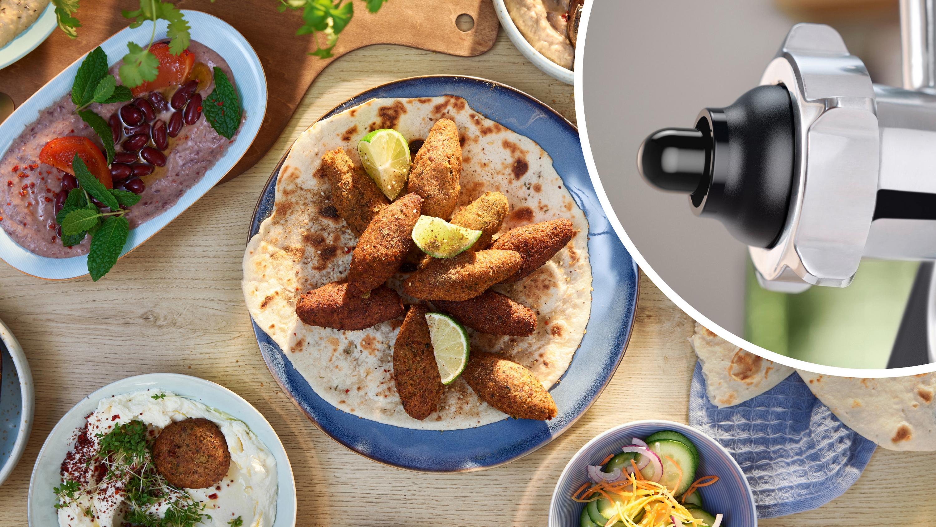 Series 6, Food mincer, MultiPower, 2100 W, Black, silver metalic, MFWS660B