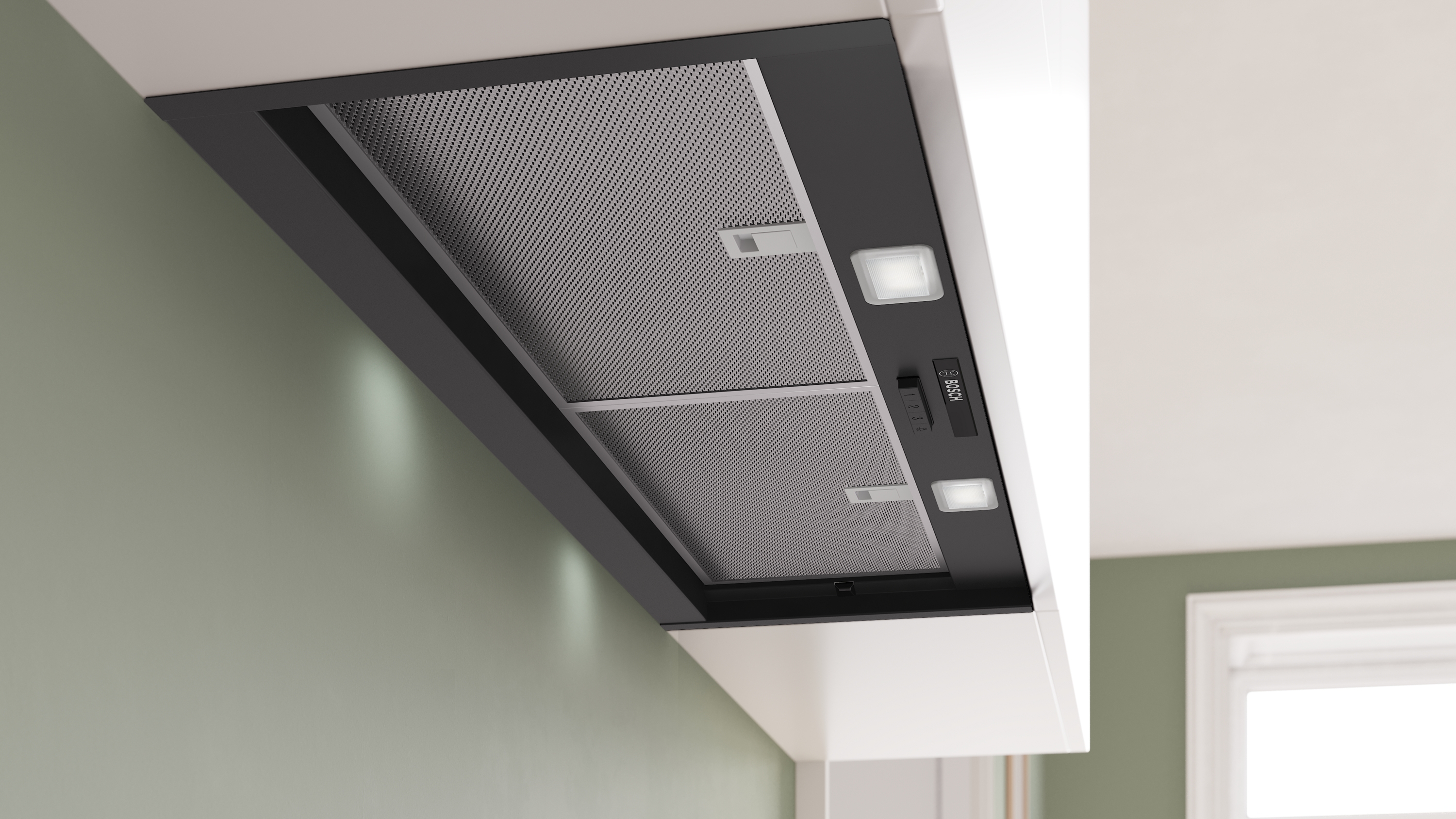 Serija 2, Ugradni aspirator, 90 cm, Plavo crna, DBB93BC60