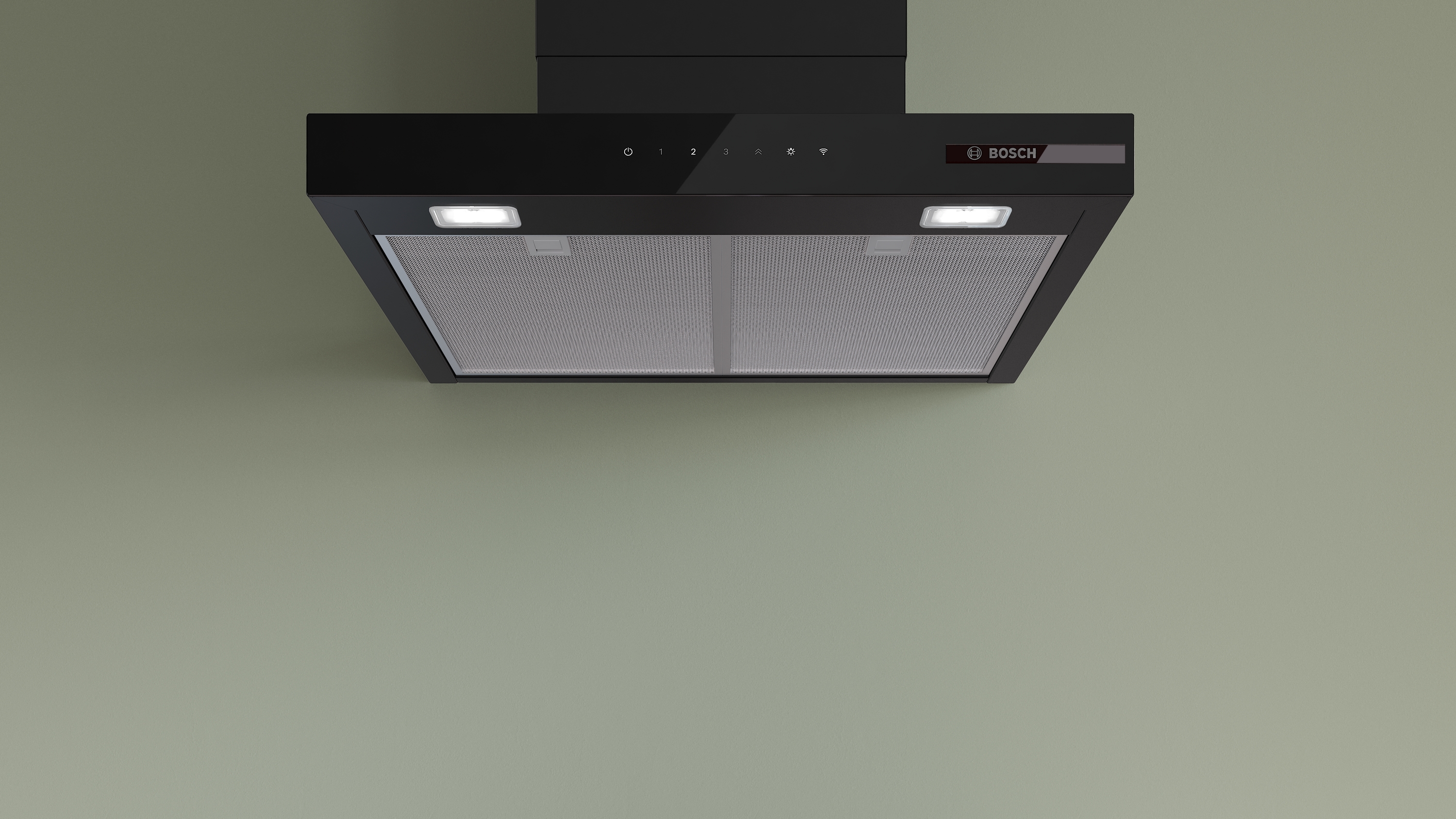 Serija 6, Zidni aspirator, 60 cm, Plavo crna, DWB67DN60