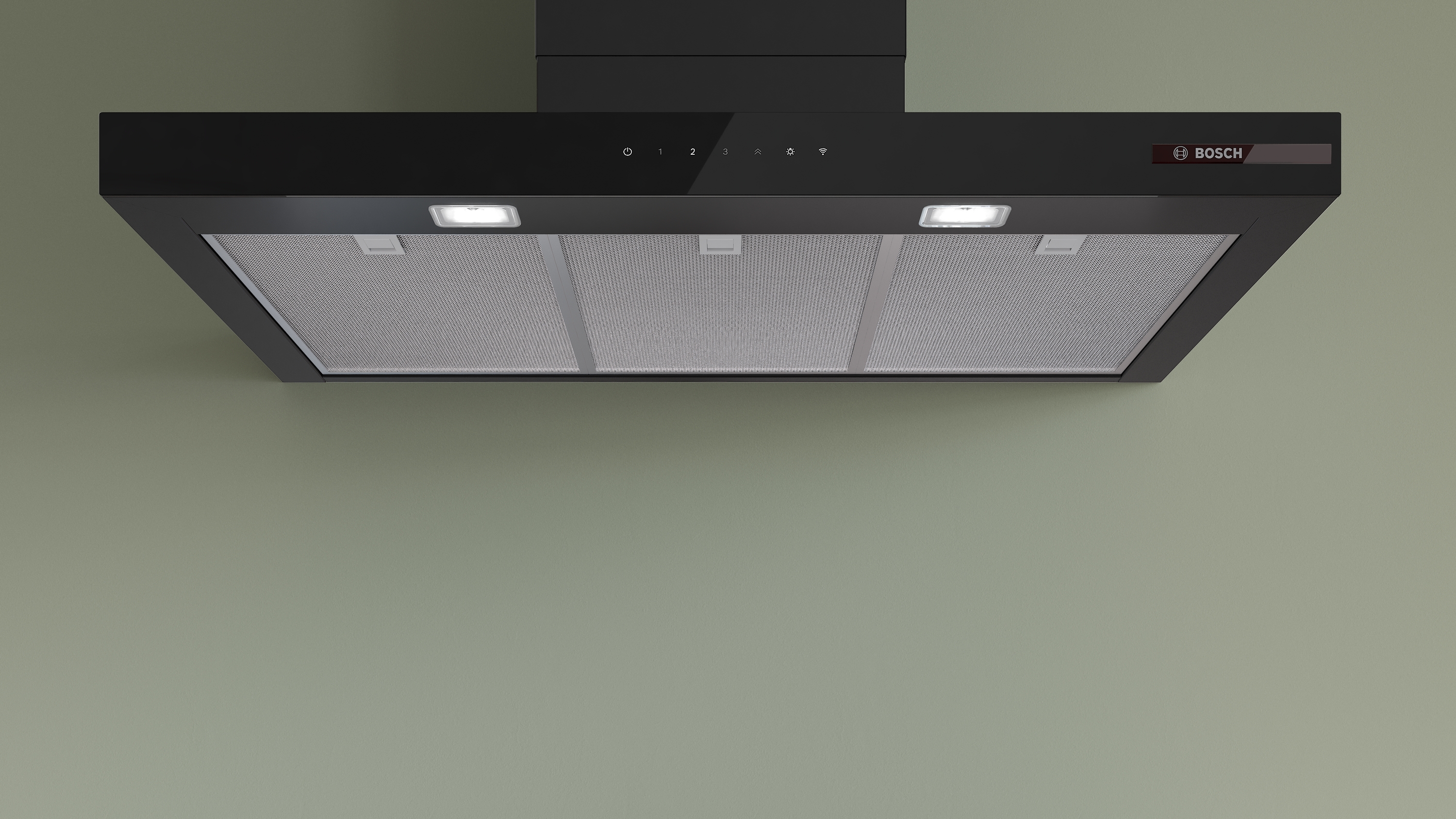 Serija 6, Zidni aspirator, 90 cm, Plavo crna, DWB97DN60