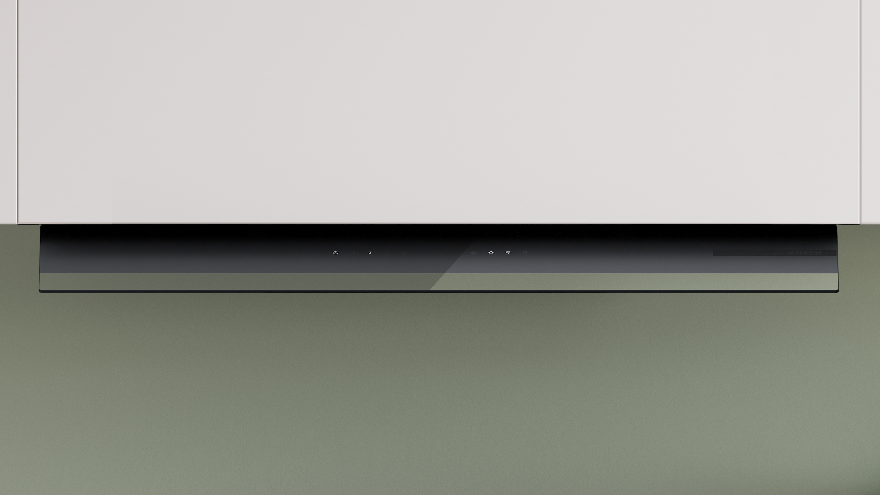 Serija 6, Ugradni aspirator, 90 cm, Crno štampano staklo, Plavo crna, DBB97DP60