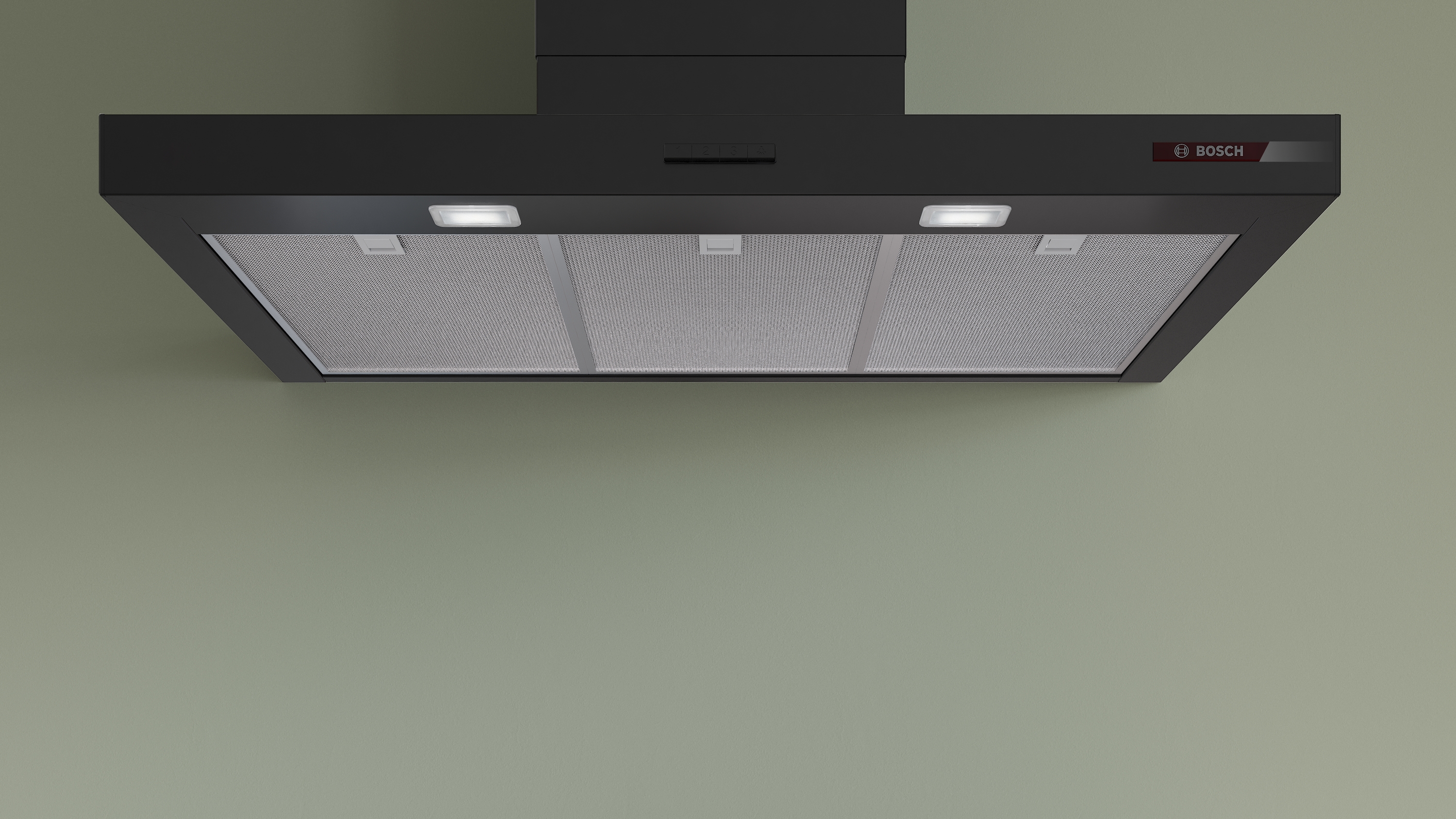 Serija 4, Zidni aspirator, 90 cm, Plavo crna, DWB95CC60