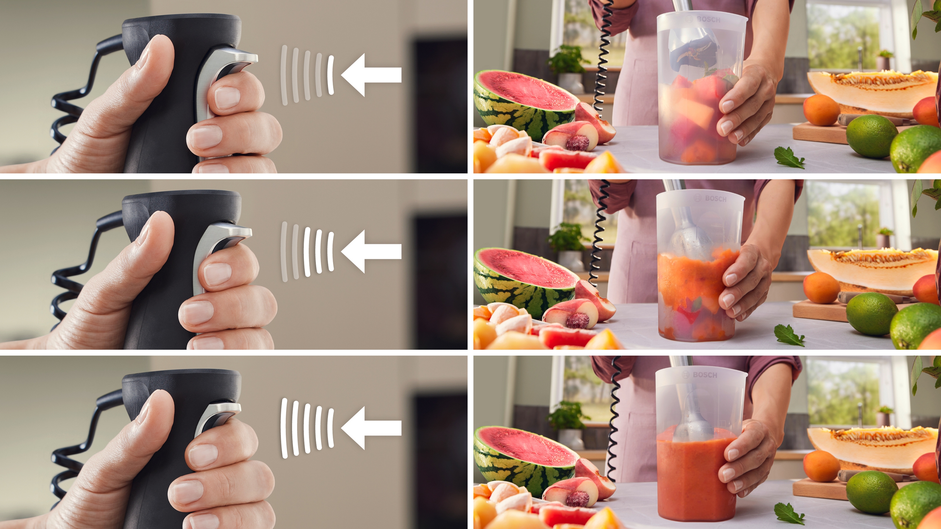 Series 8, Hand blender, ErgoMaster, 1500 W, Stainless steel, MSM8M934