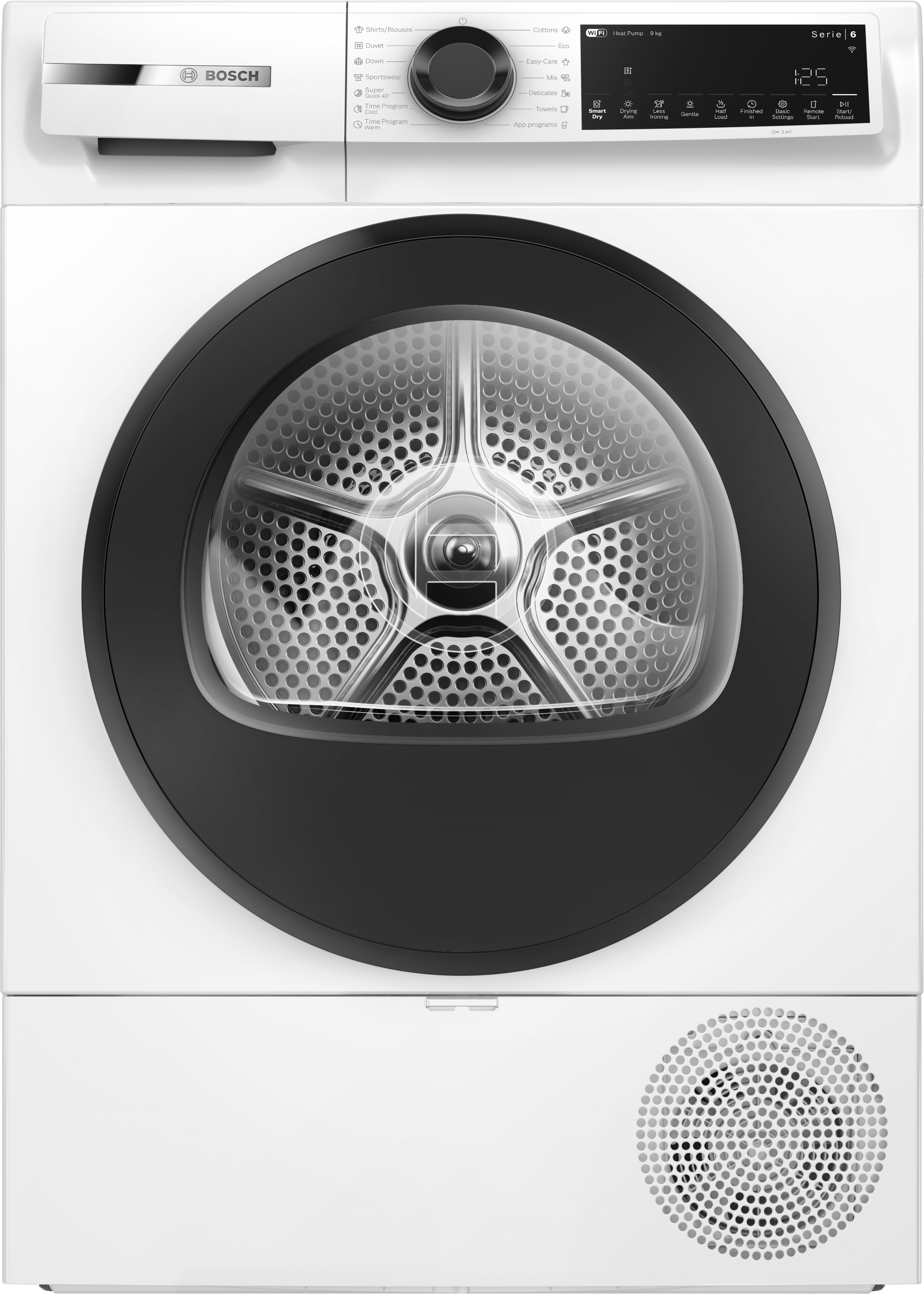 Serija 6, Mašina za sušenje veša sa toplotnom pumpom, 9 kg, WQJ24201BY