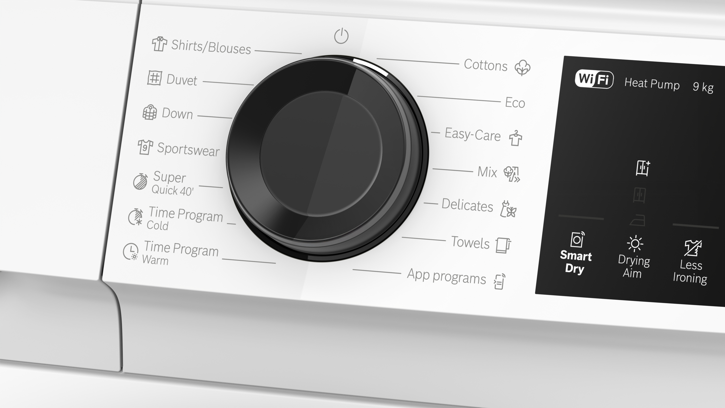 Serija 6, Mašina za sušenje veša sa toplotnom pumpom, 9 kg, WQJ24201BY